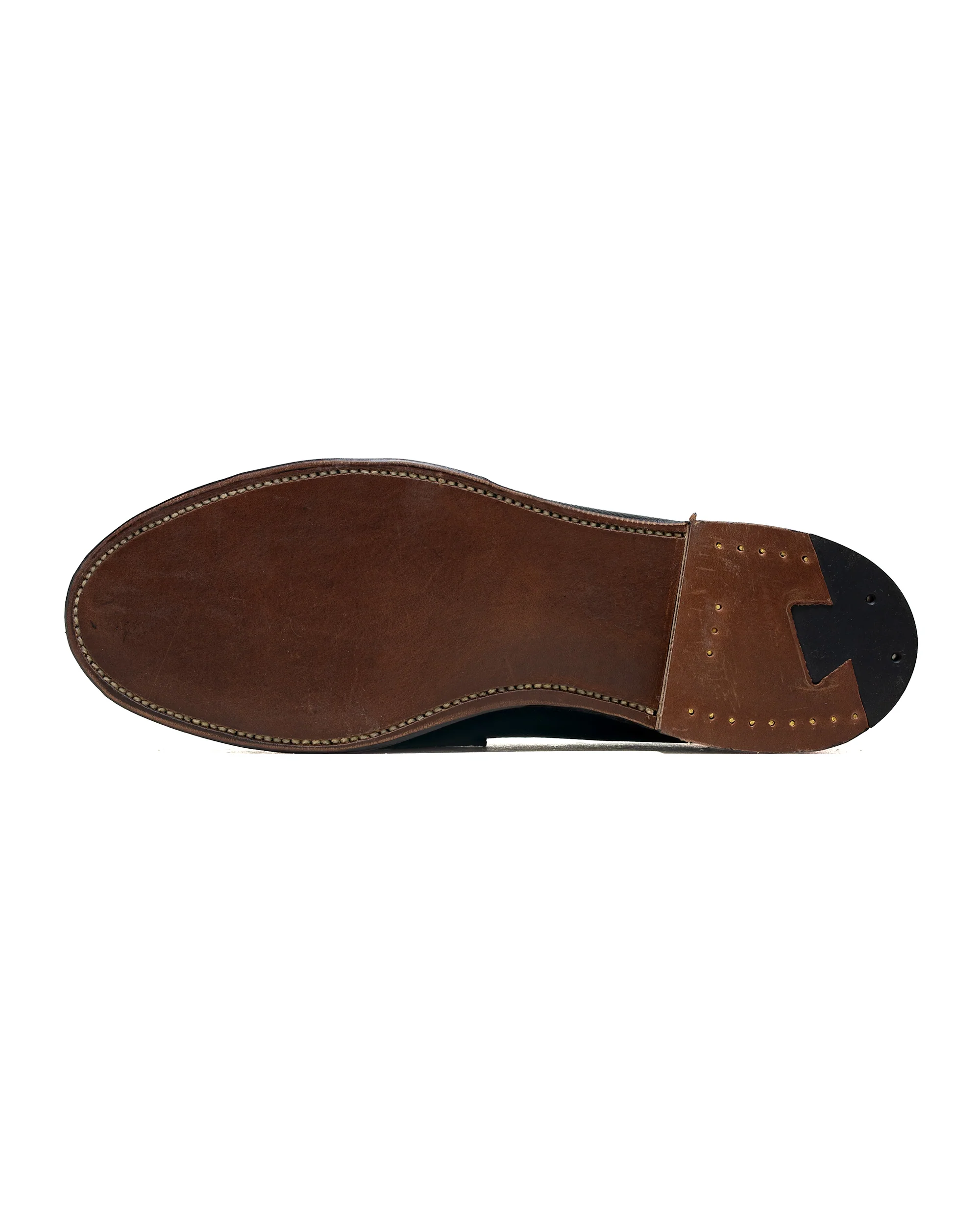 Alden Penny Loafer Black Alpine Grain 67199 - Image 5