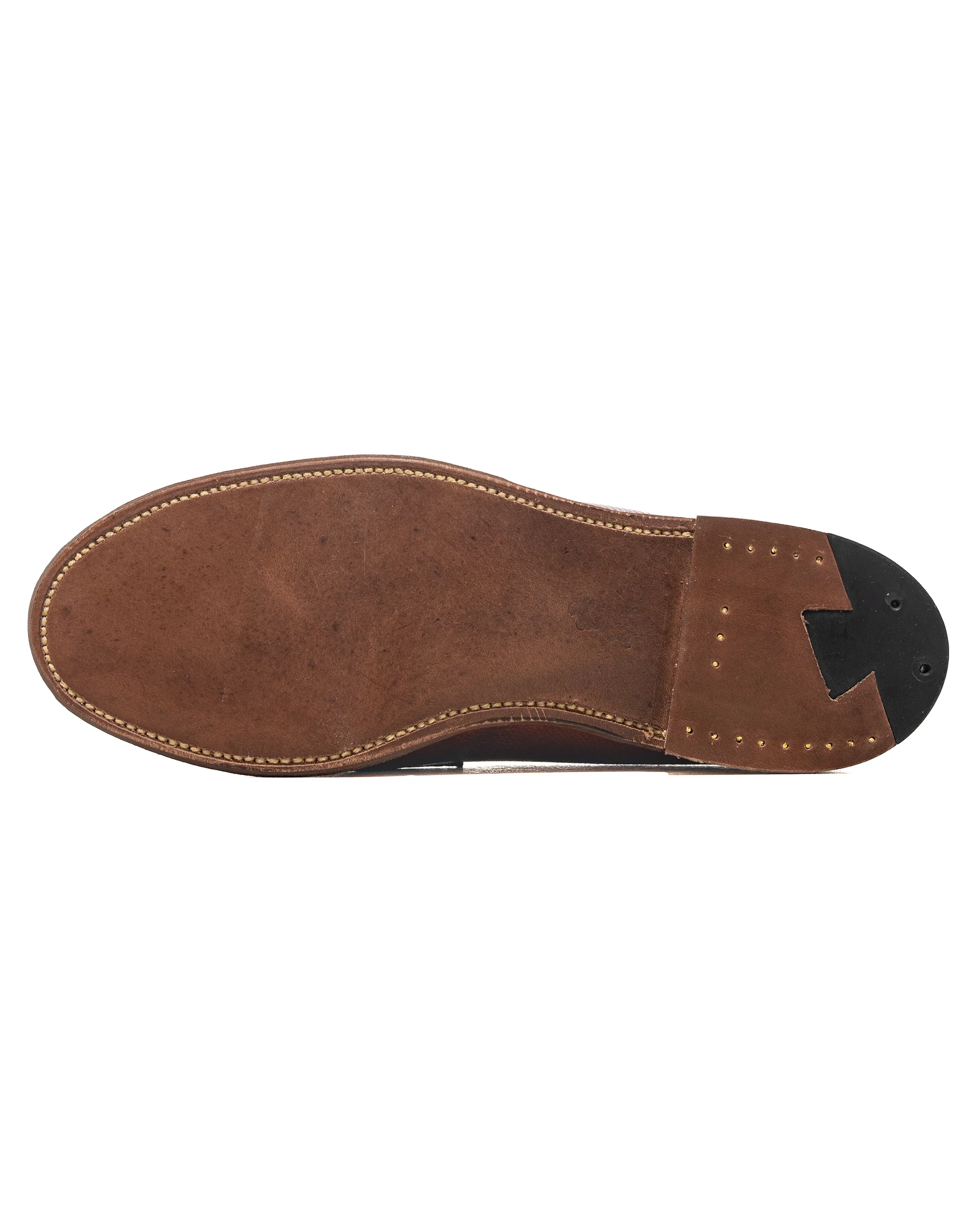 Alden Penny Loafer Brown Alpine Grain 67198 - Image 4