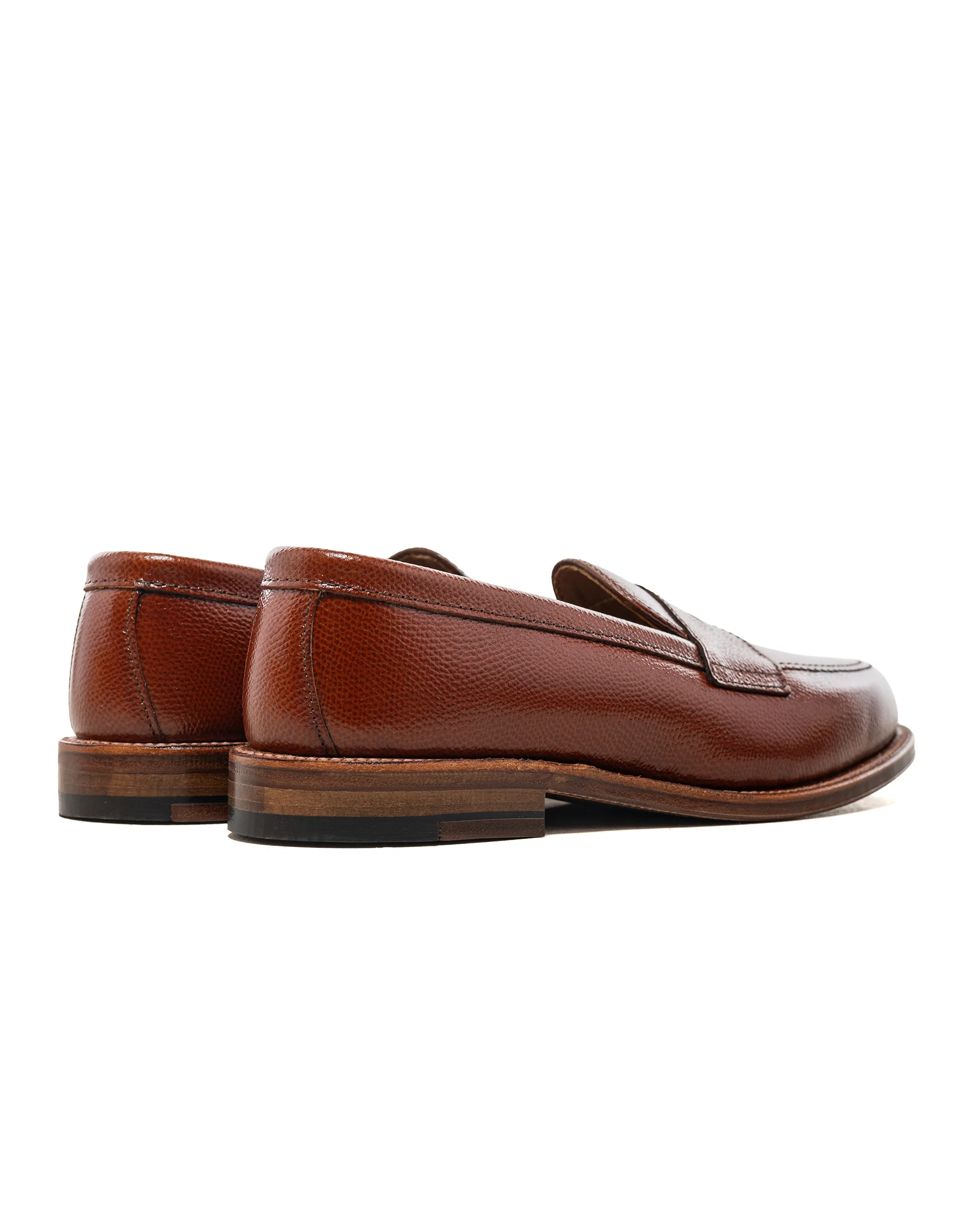Alden Penny Loafer Brown Alpine Grain 67198 - Image 5