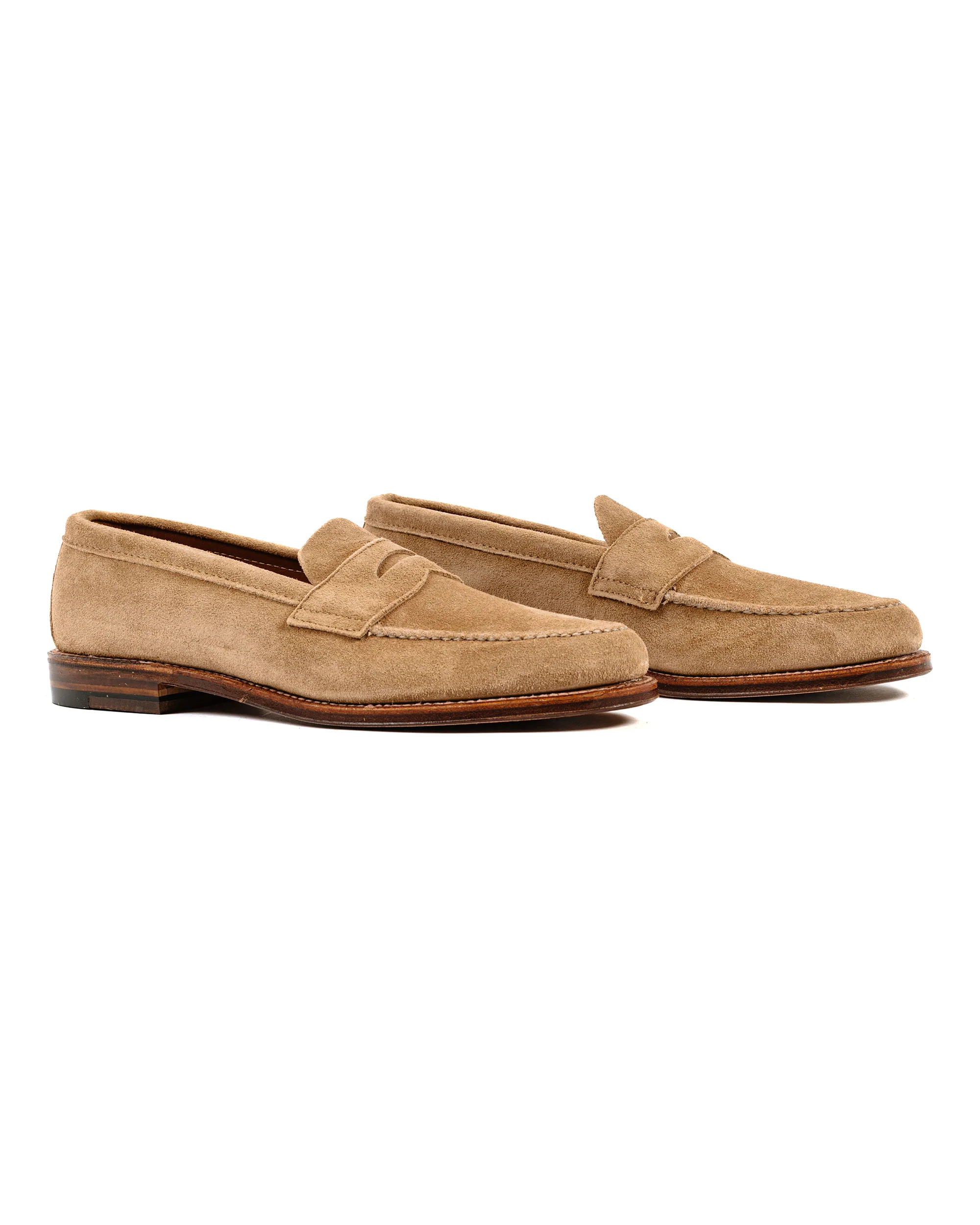 Alden Unlined Leisure Handsewn Tan Suede 6244F - Image 3