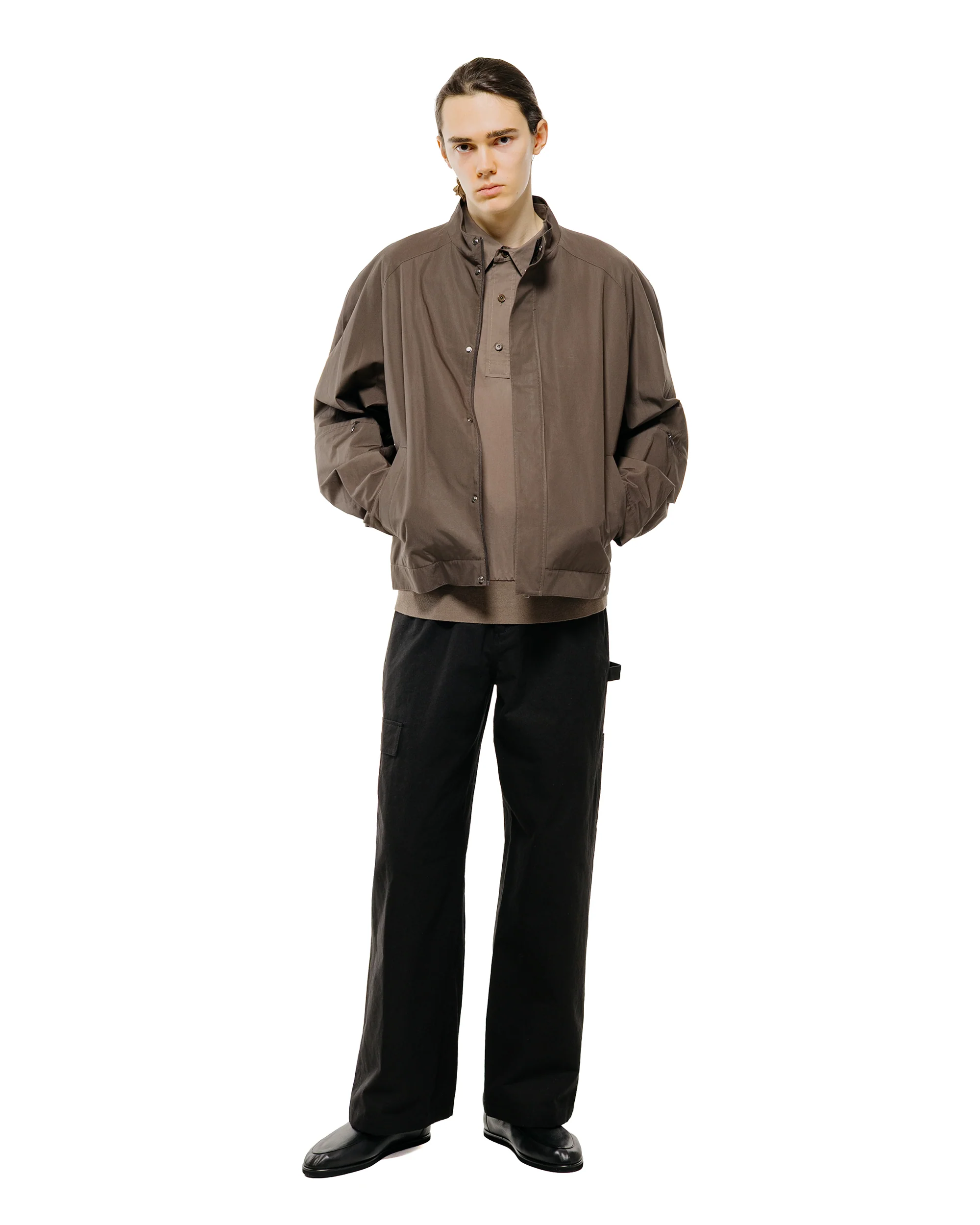 Amomento Pocket Pullover Khaki - Image 4