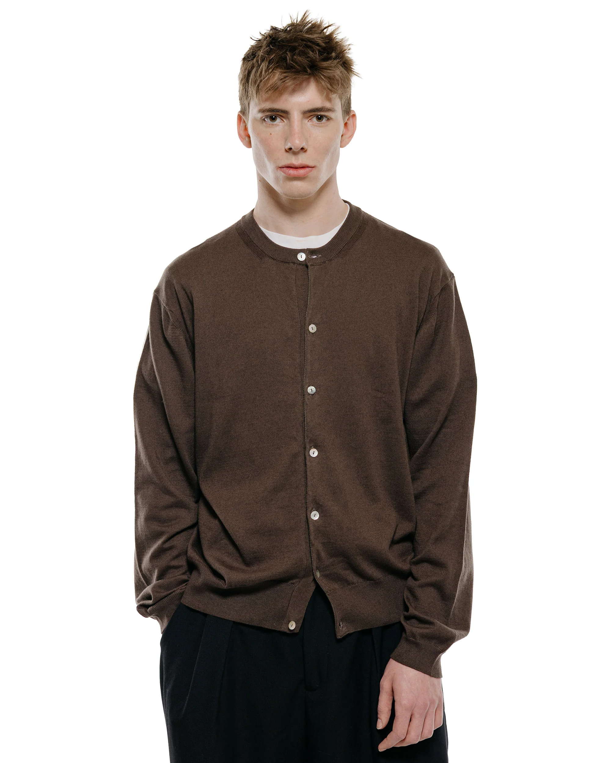 Another Aspect Another Cardigan 2.0 Light Brown - Image 2