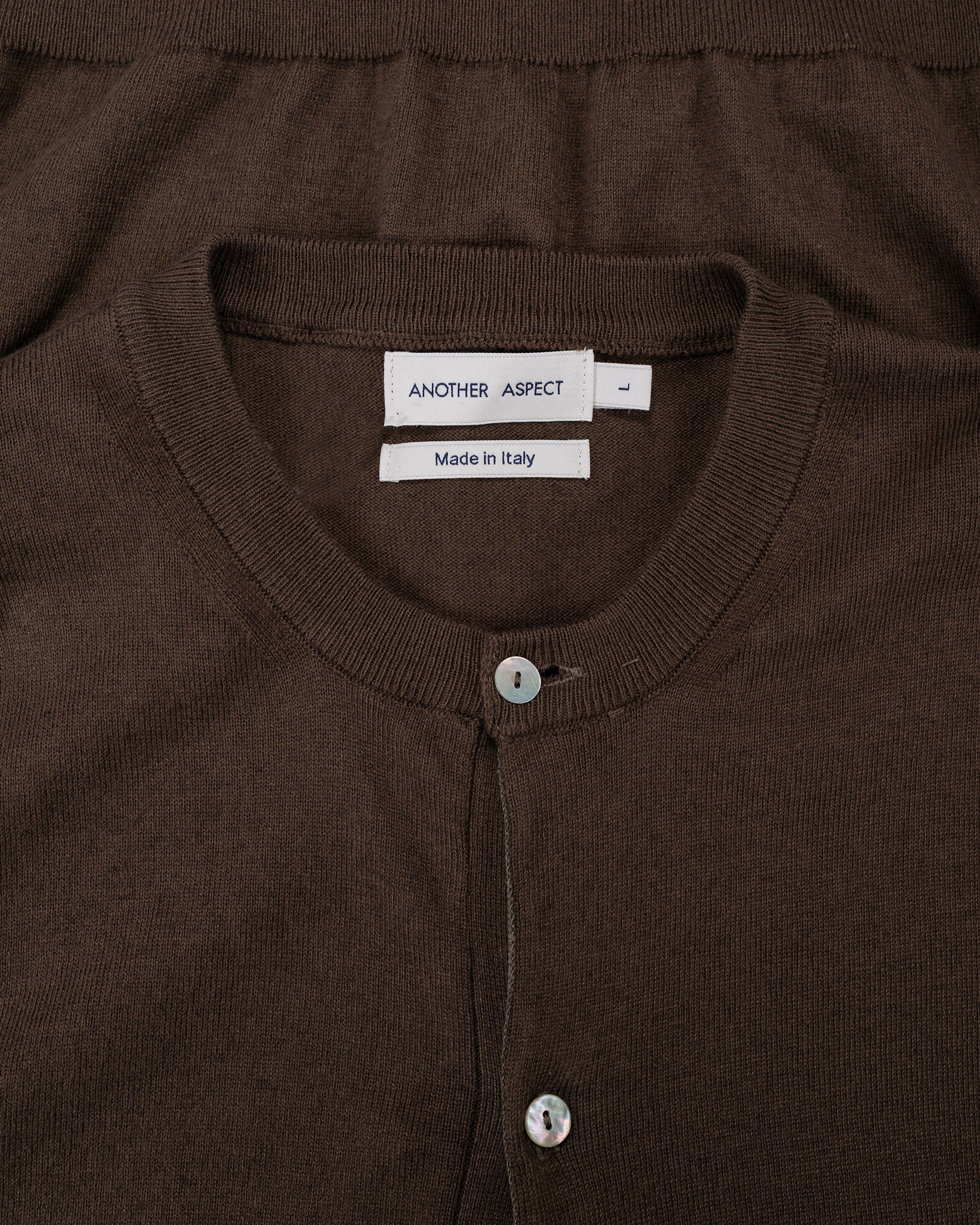 Another Aspect Another Cardigan 2.0 Light Brown - Image 5