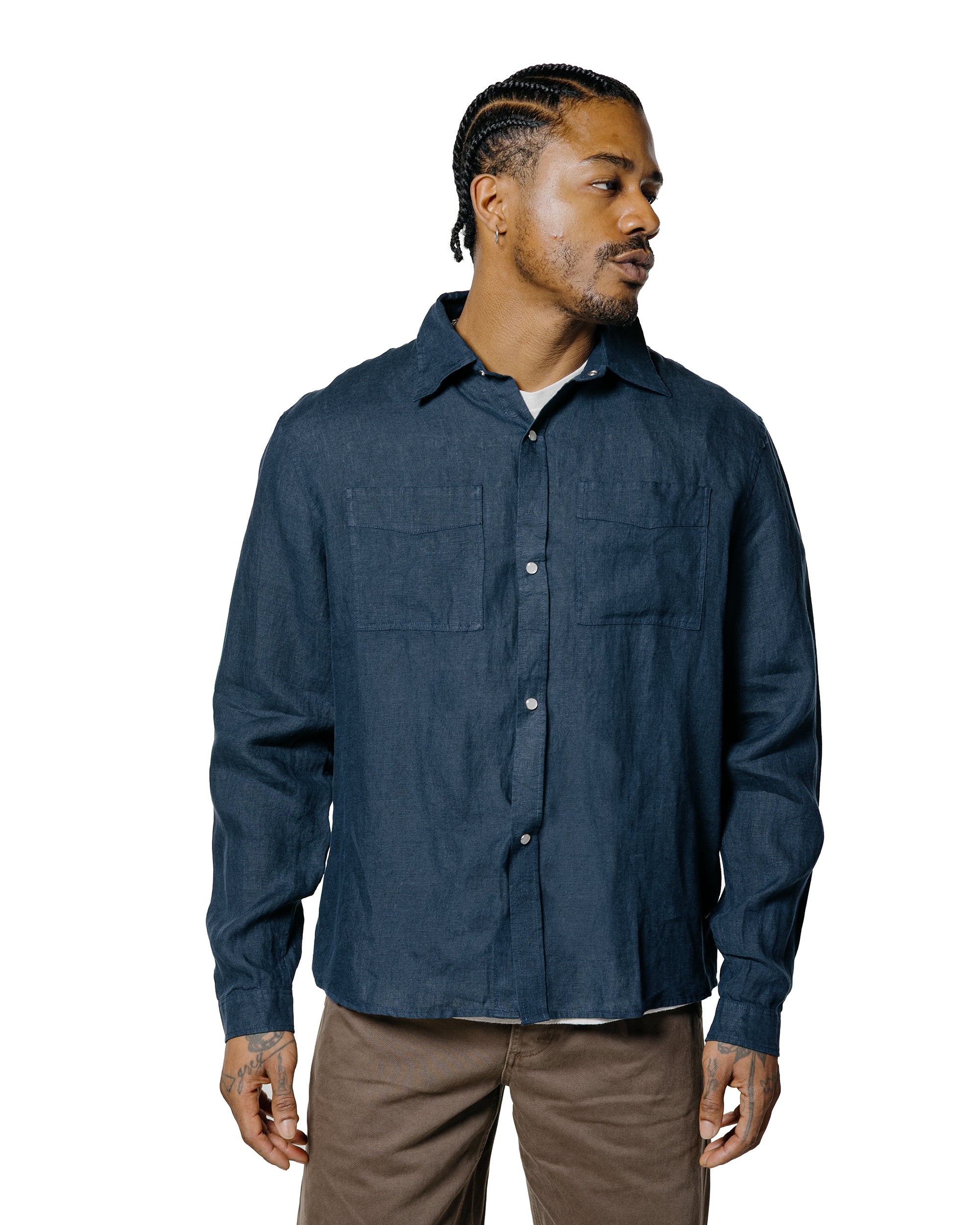 Another Aspect Another Shirt 5.0 Navy - Image 2