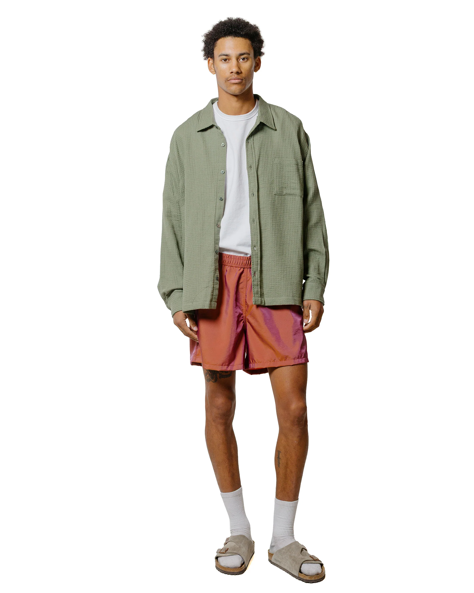Bather Artichoke Waffle Leisure Shirt - Image 4