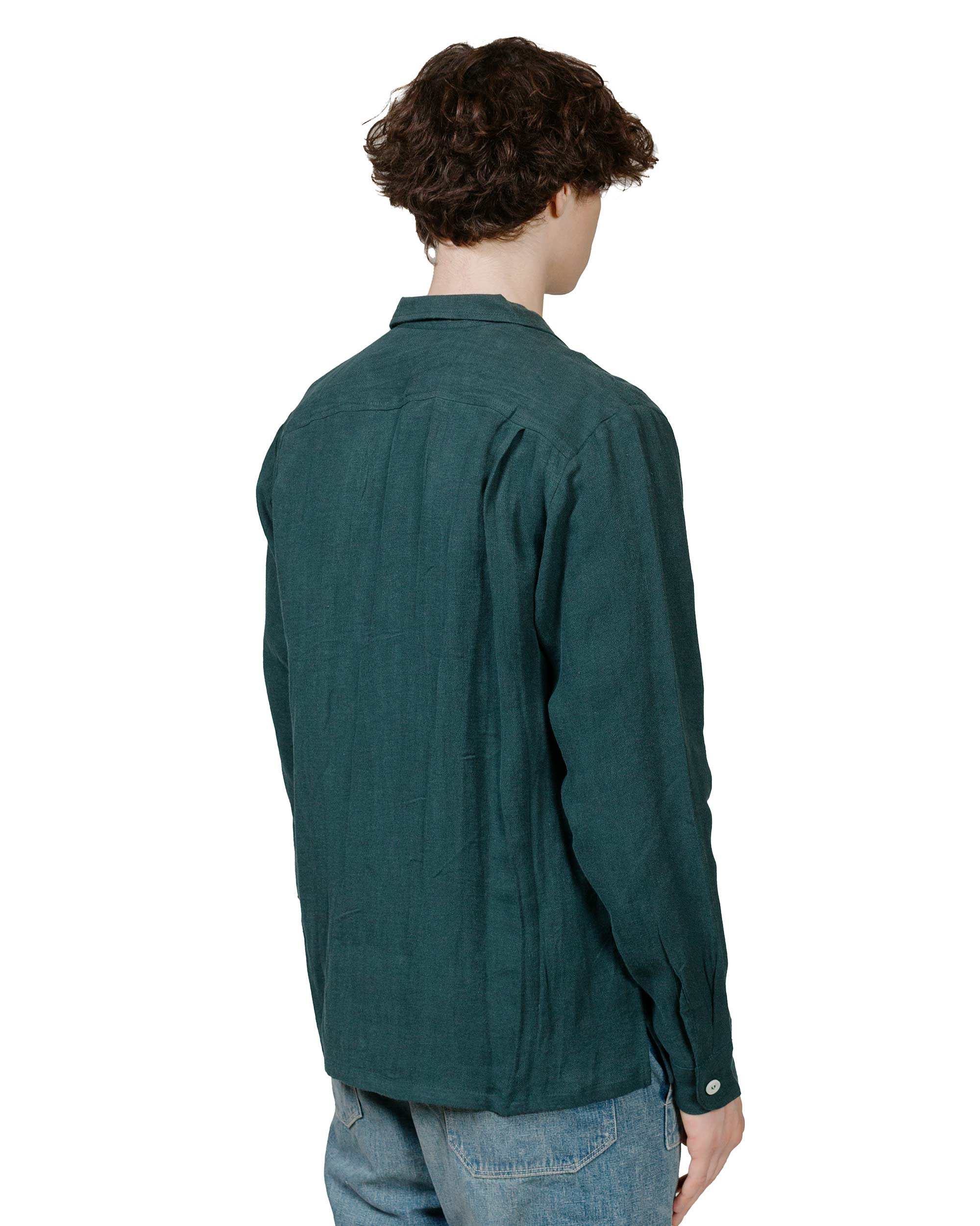Bather Tiber Linen Leisure Shirt - Image 3