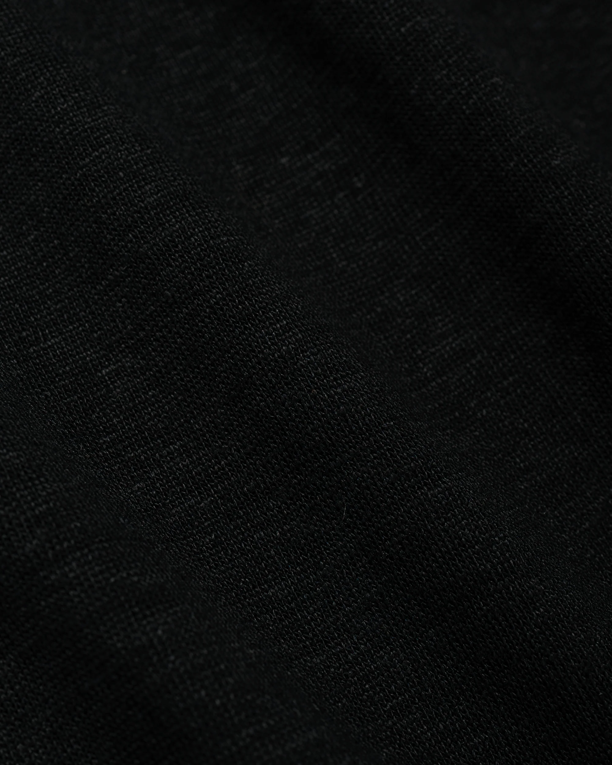 Batoner Normandy Linen Basque Shirt Black - Image 6