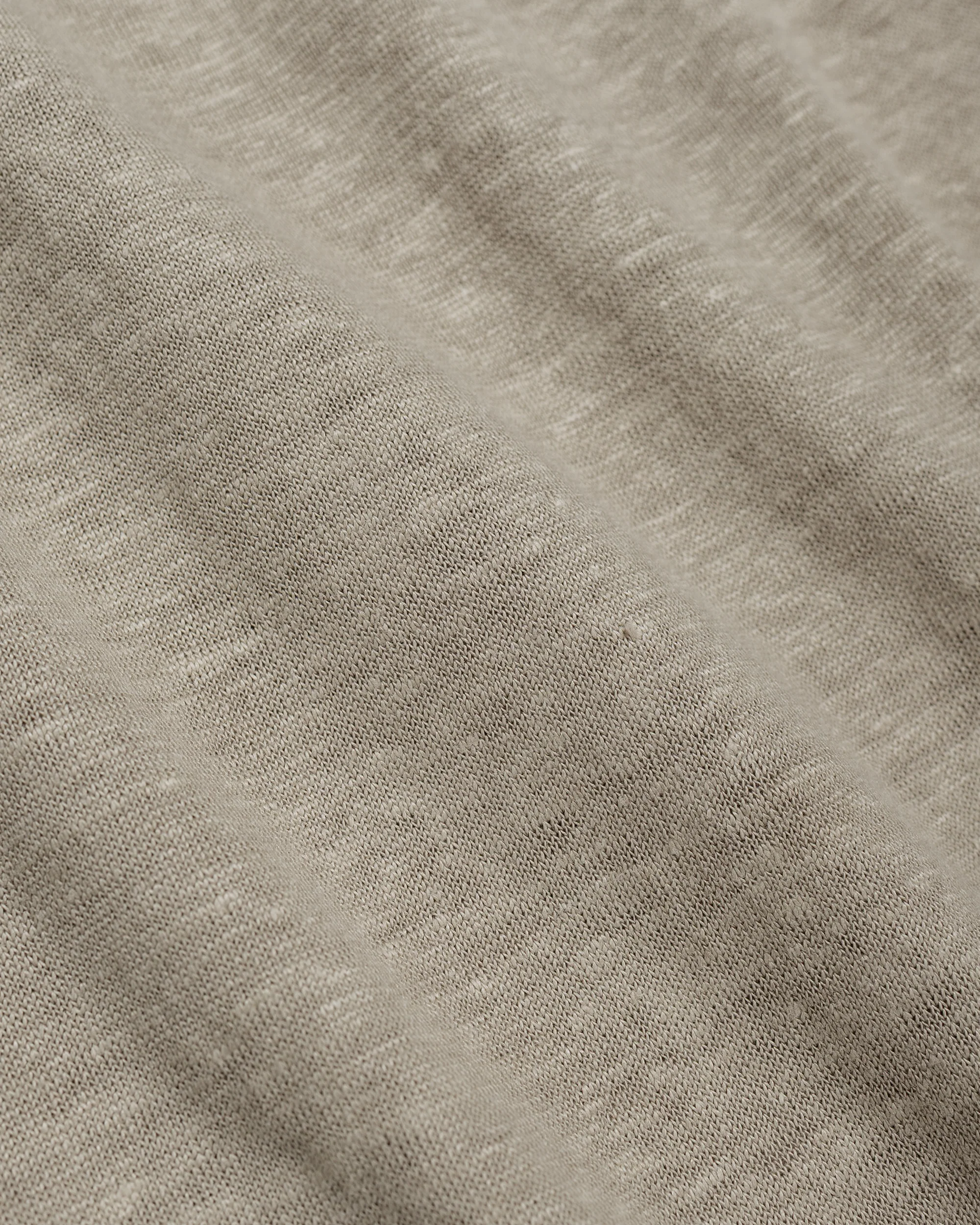 Batoner Normandy Linen T-Shirt Taupe - Image 6