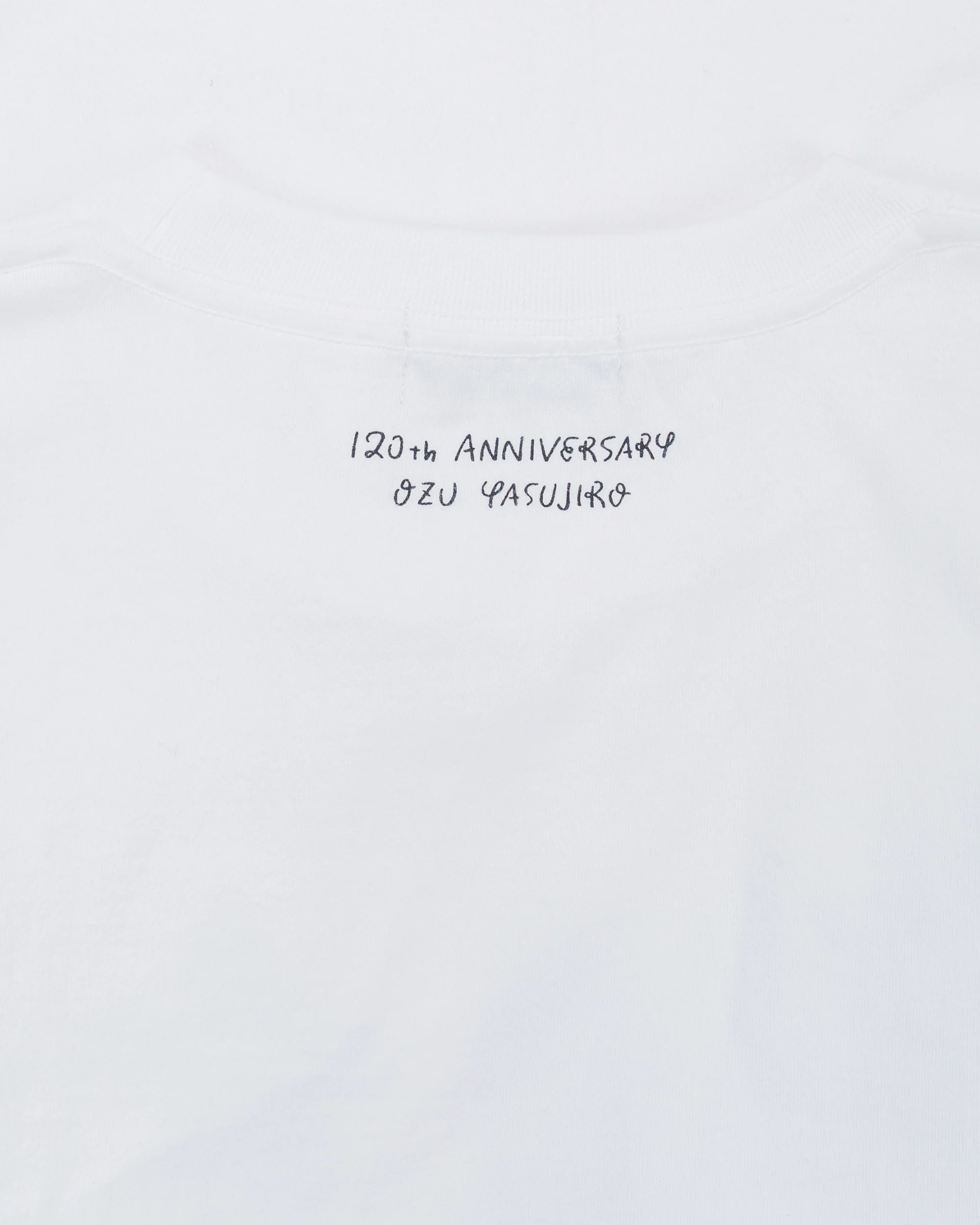 Beams Japan Yasujiro Ozu 'Good Morning' T-Shirt White - Image 4