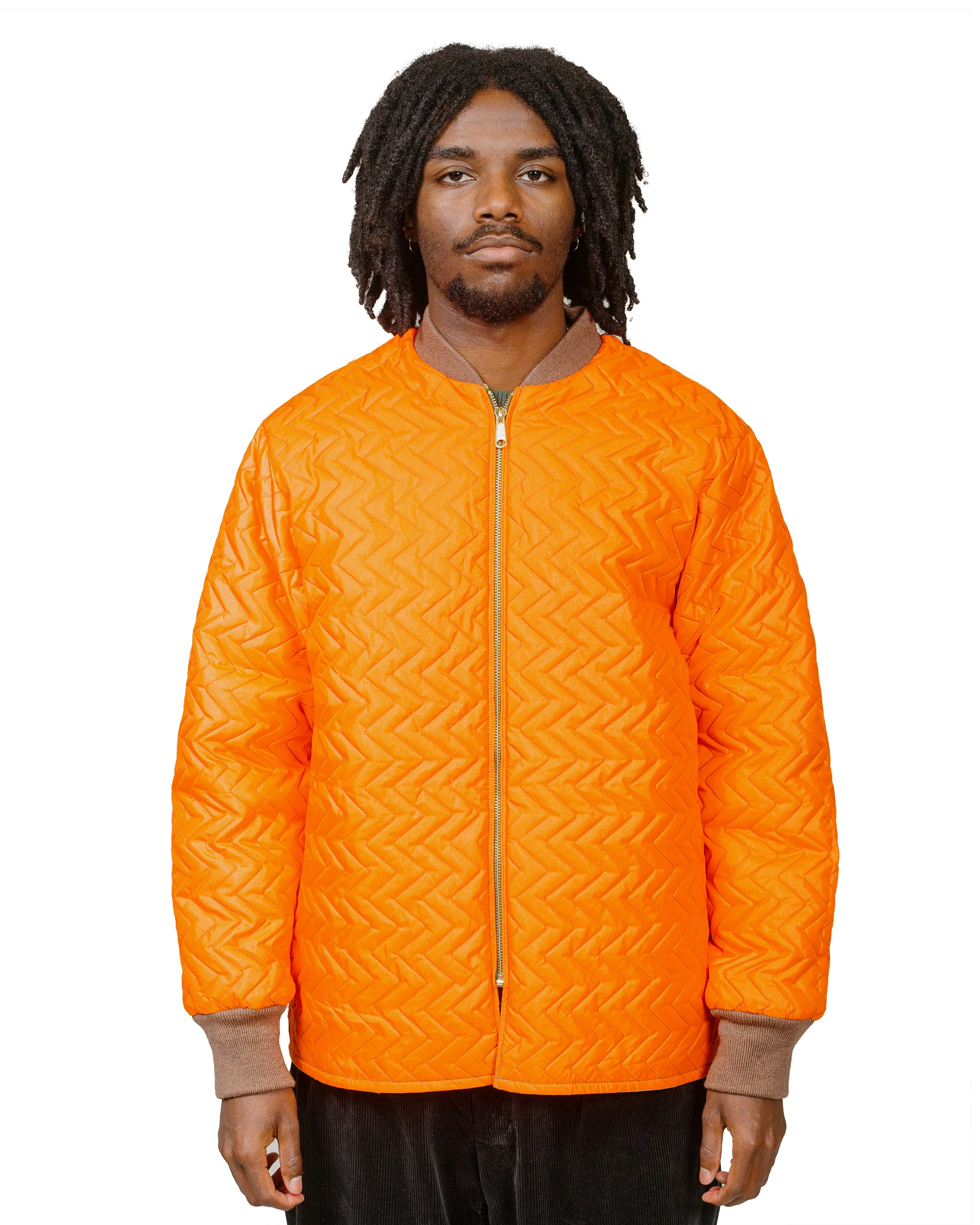 Beams Plus Reversible Puff Blouson Animal Camo Olive - Image 4