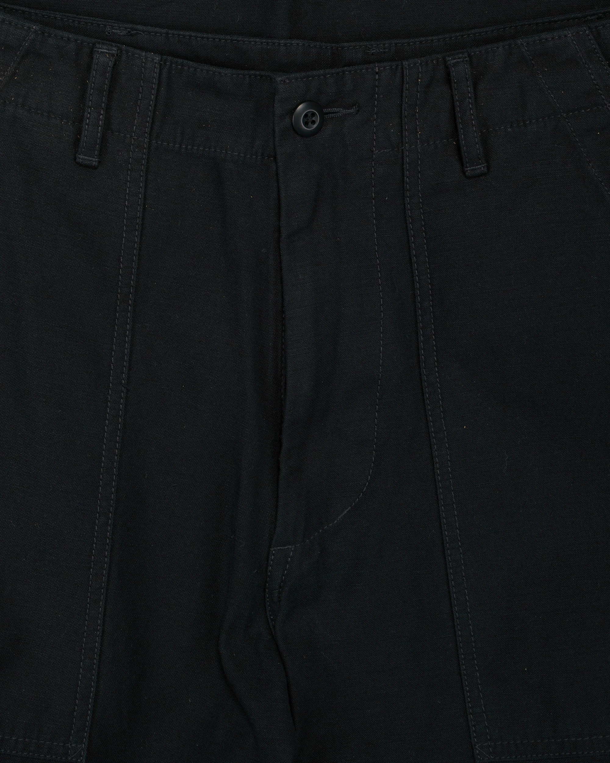 Beams Plus MIL Utility Trousers Reversed Sateen Black - Image 5