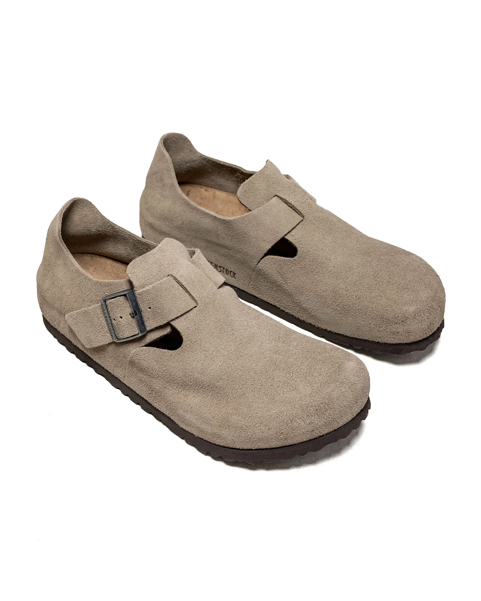 Birkenstock London Taupe Suede - Image 2