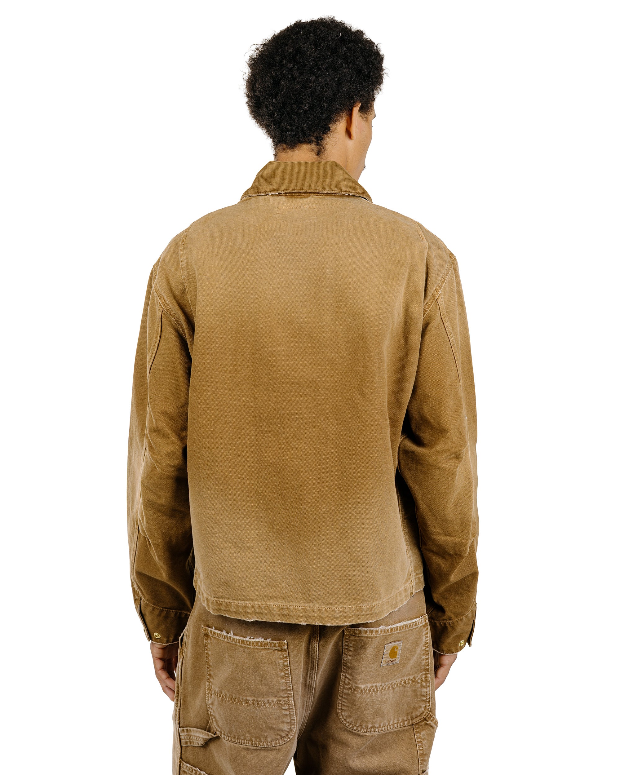 Carhartt W.I.P. OG Arcan Jacket Hamilton Brown/Hamilton Brown Destroy Wash - Image 4
