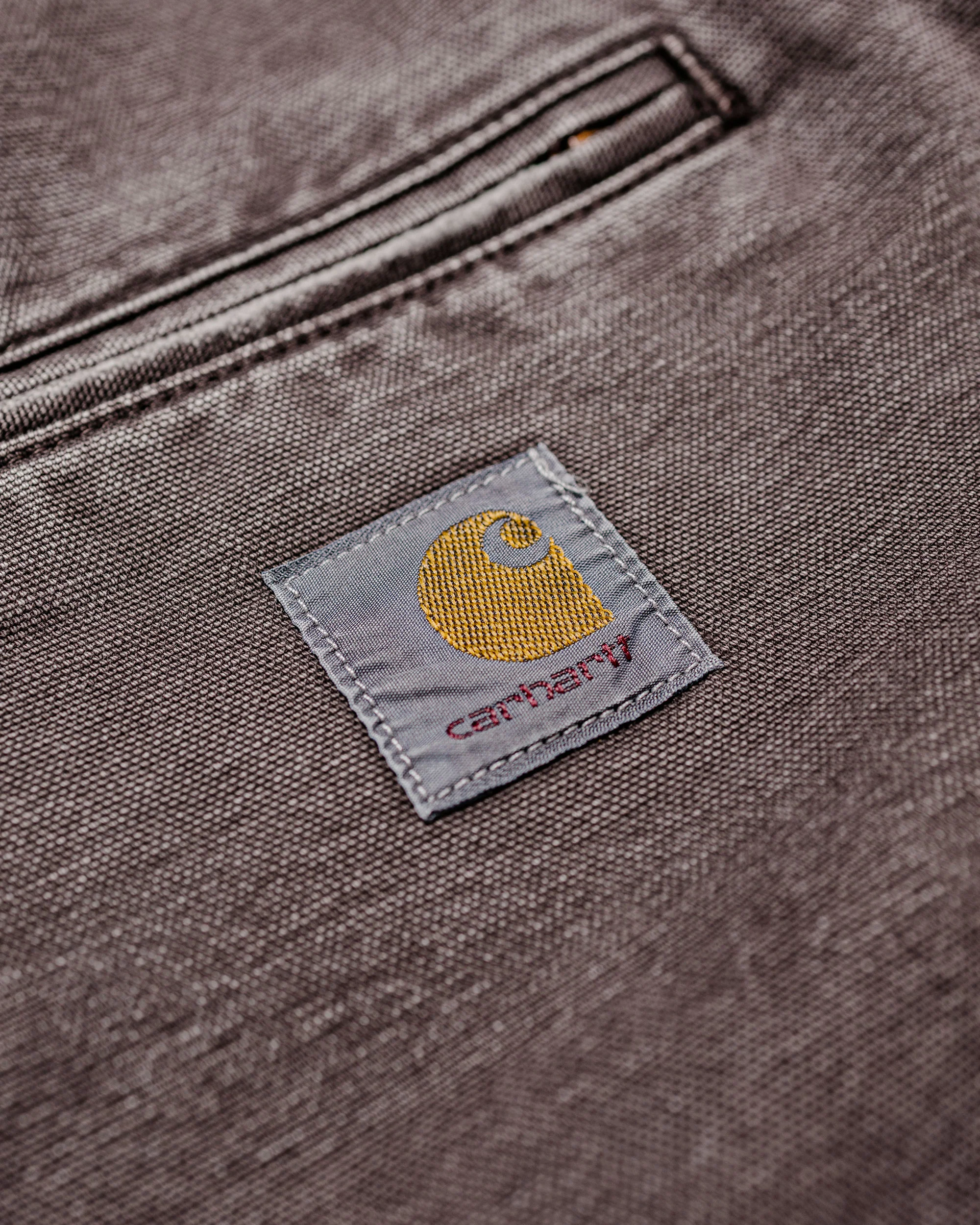 Carhartt W.I.P. OG Detroit Jacket Tobacco/Tobacco Destroy Wash - Image 6