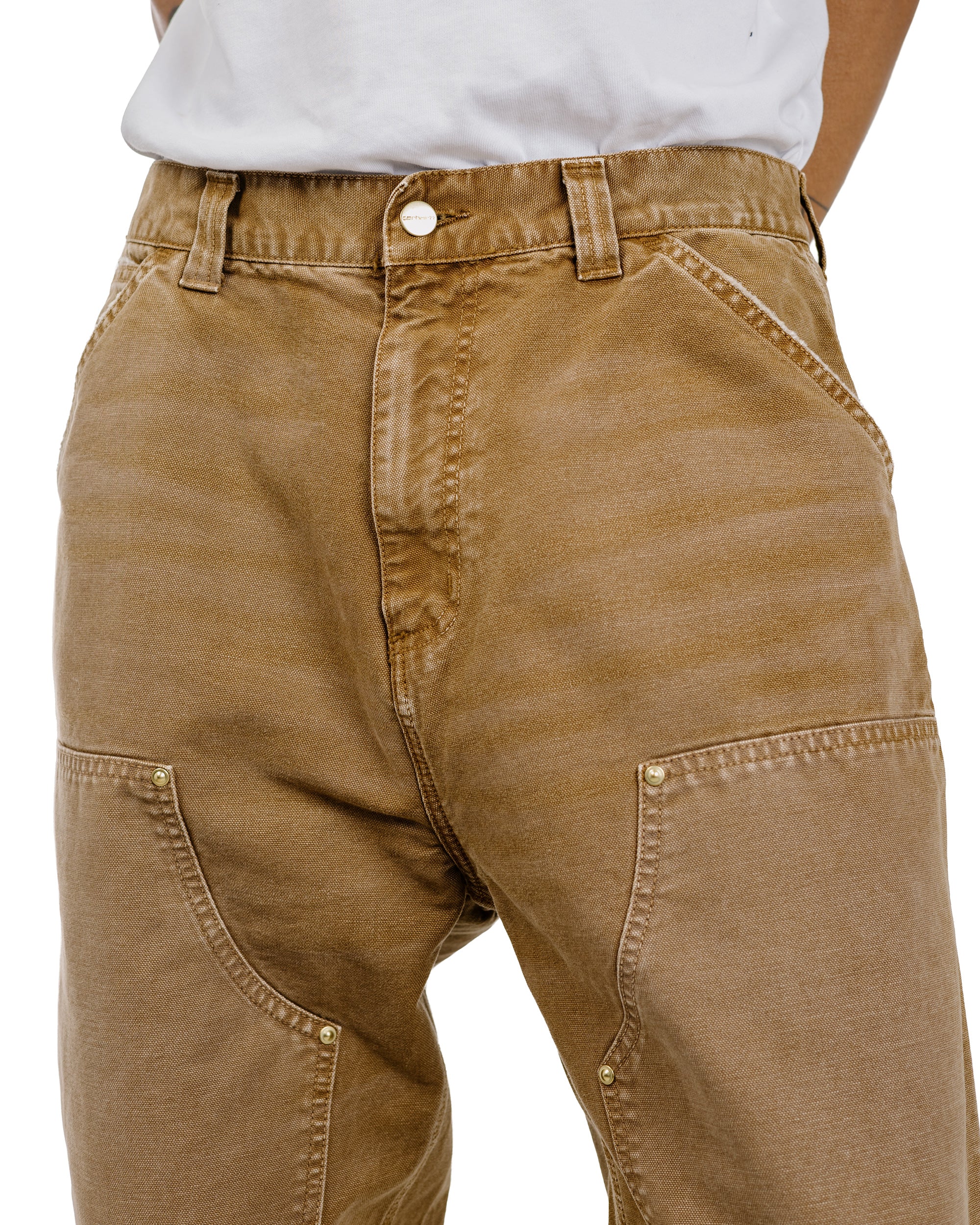 Carhartt W.I.P. OG Double Knee Pant Hamilton Brown Destroy Wash - Image 3