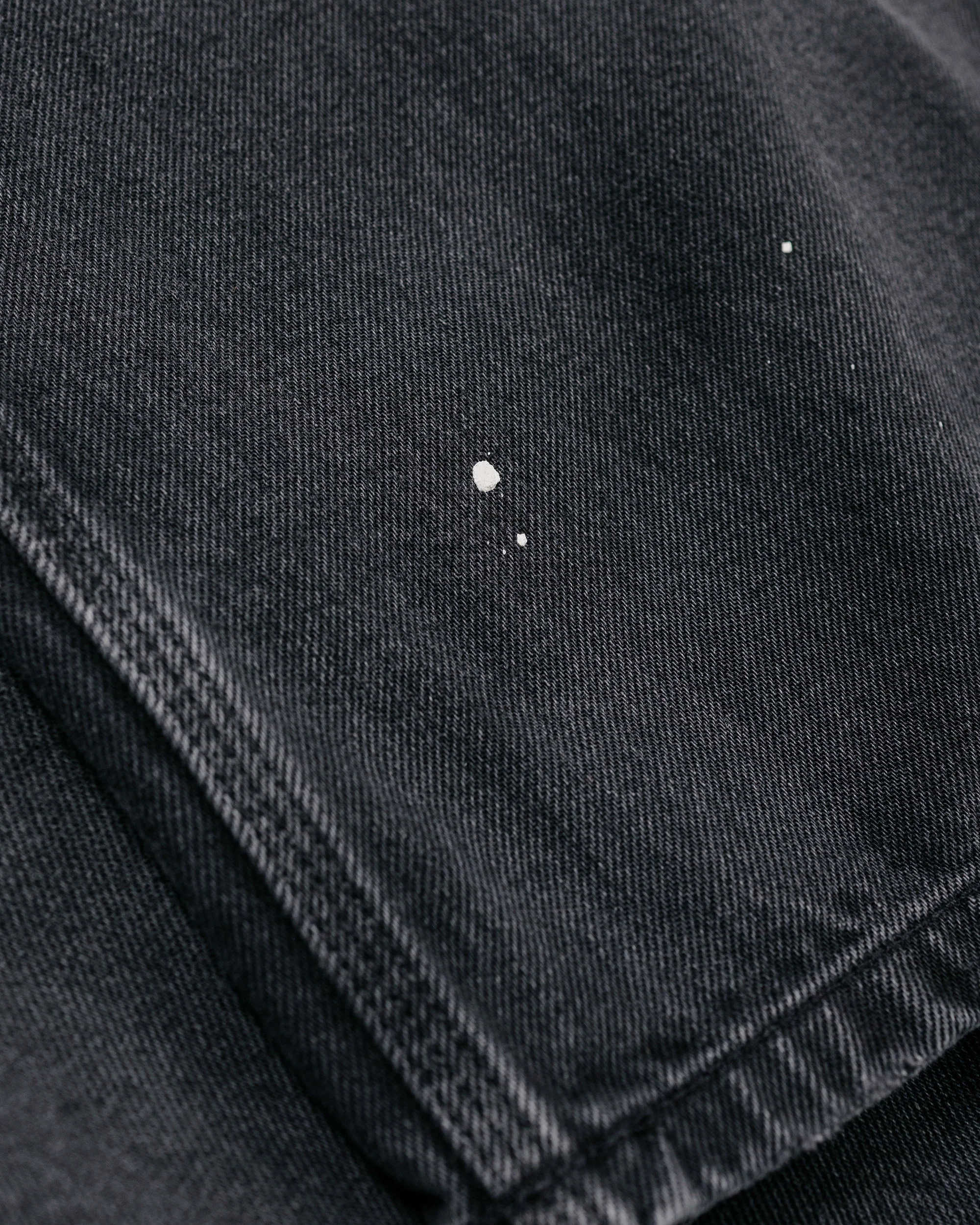 Carhartt W.I.P. OG Single Knee Pant Black Destroy Wash Splatter - Image 6