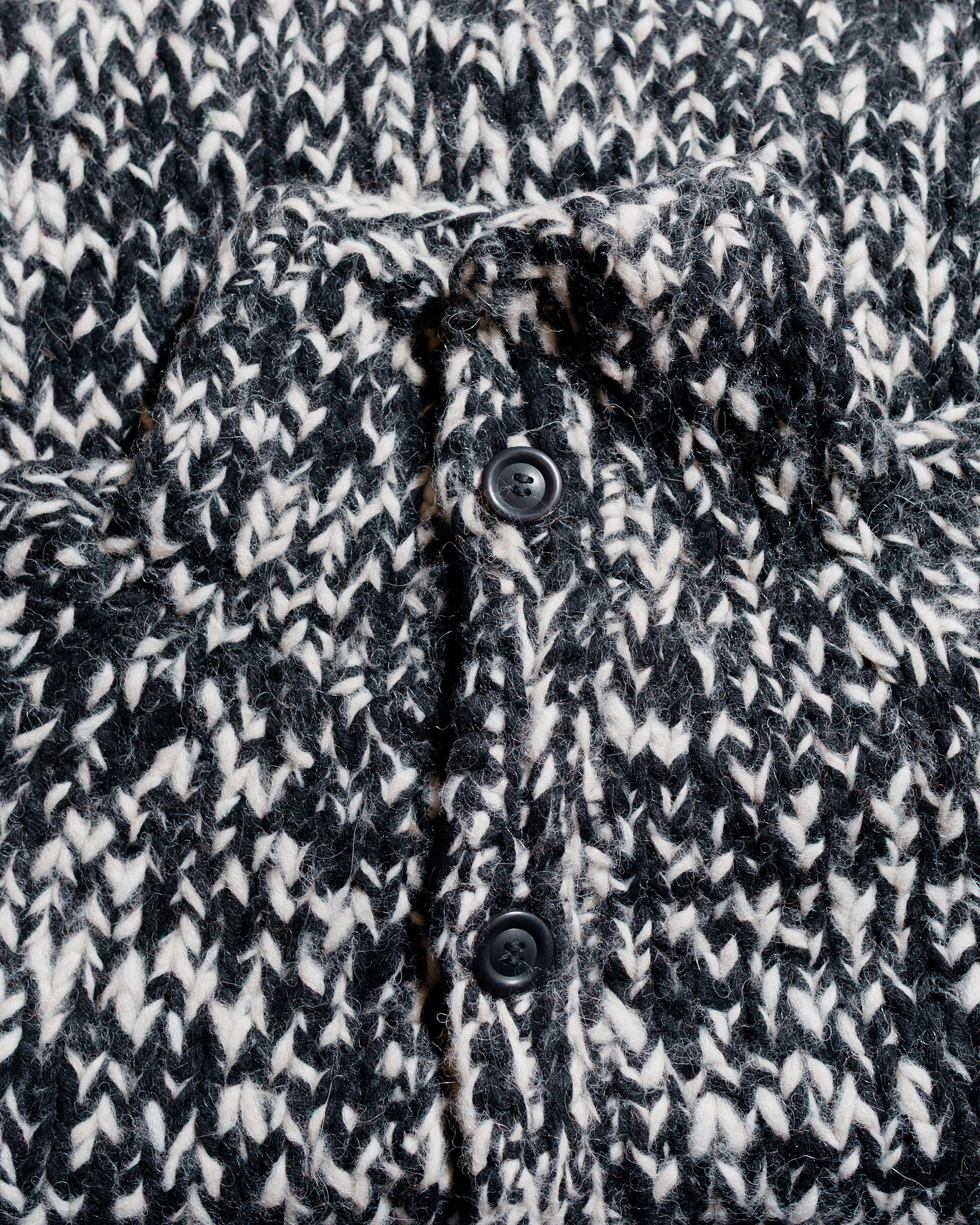 CASEY CASEY Cardigan Woalp Black - Image 5