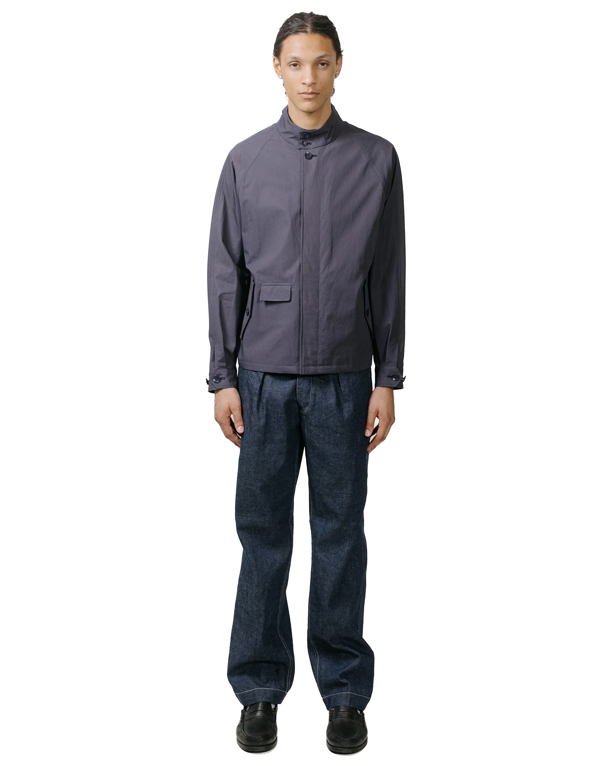Cohérence Alain 10oz Logger Selvedge Denim Trouser Indigo - Image 4
