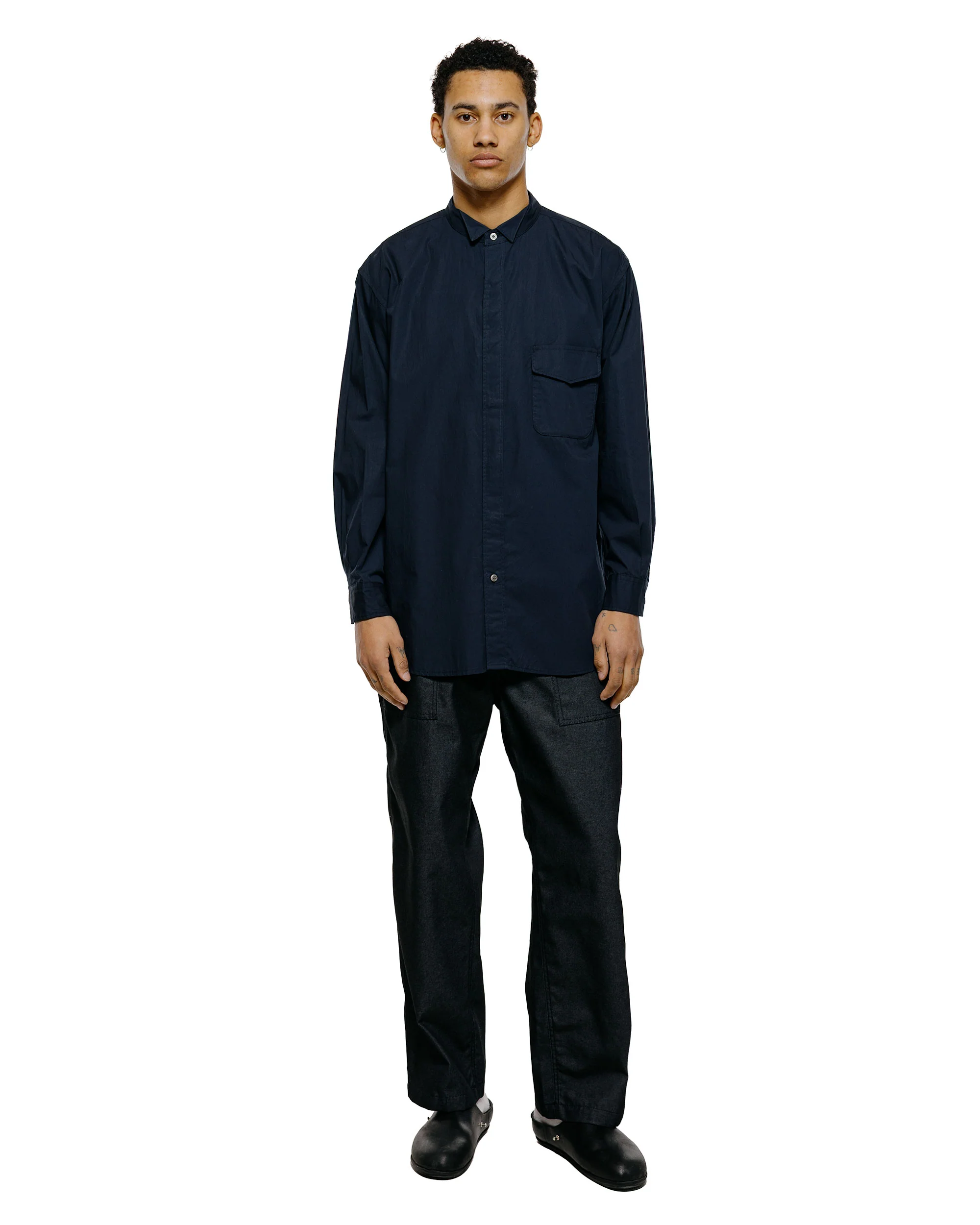 Engineered Garments Fatigue Pant Black CP Denim - Image 4