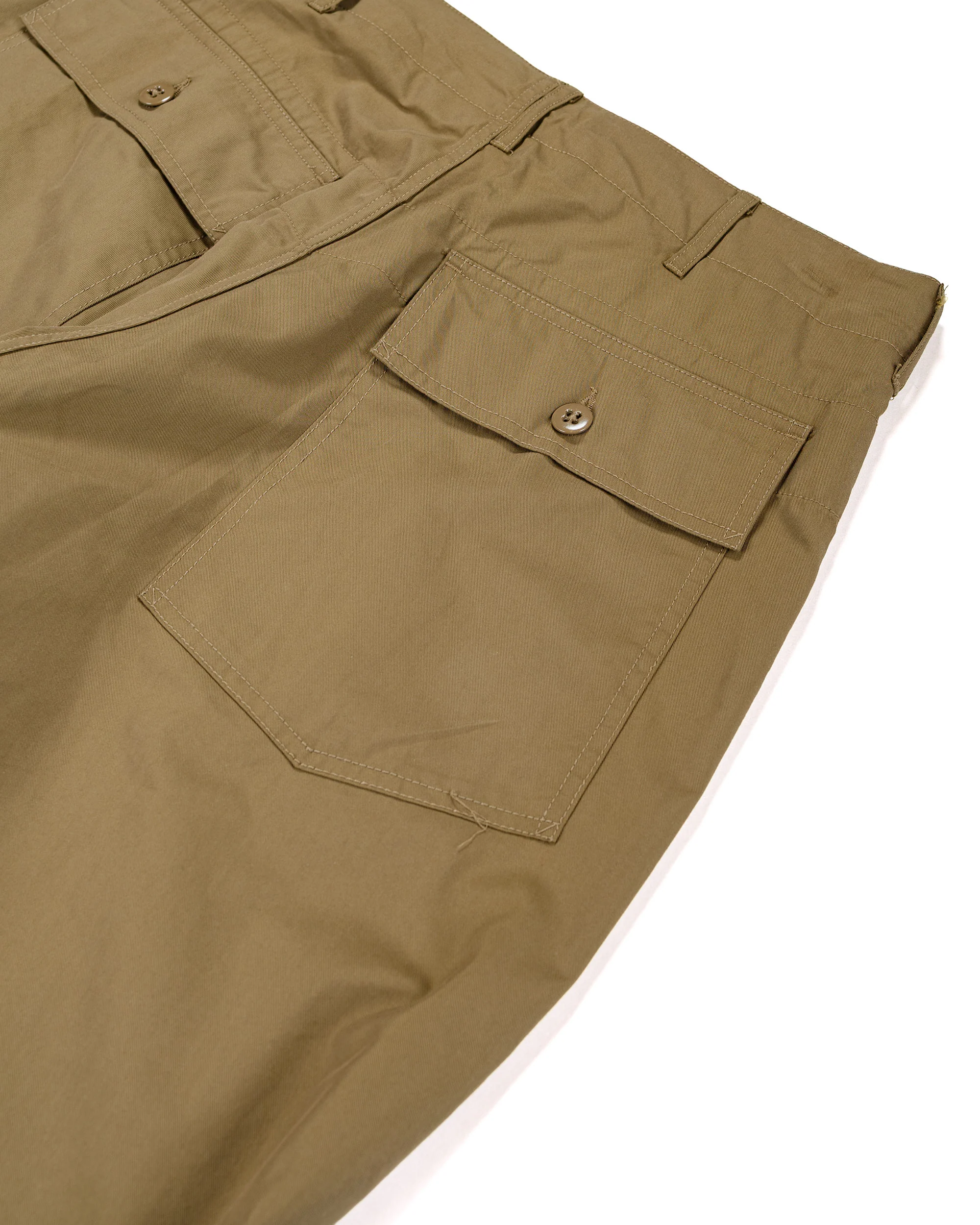 Engineered Garments Fatigue Pant Khaki Lt.Weight Nyco Twill - Image 5