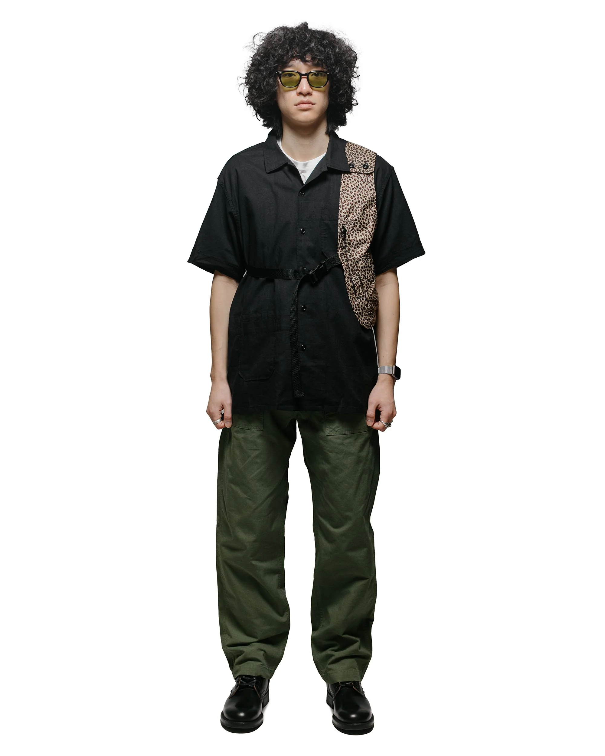 Engineered Garments Fatigue Pant Olive Cotton Ripstop - Image 4