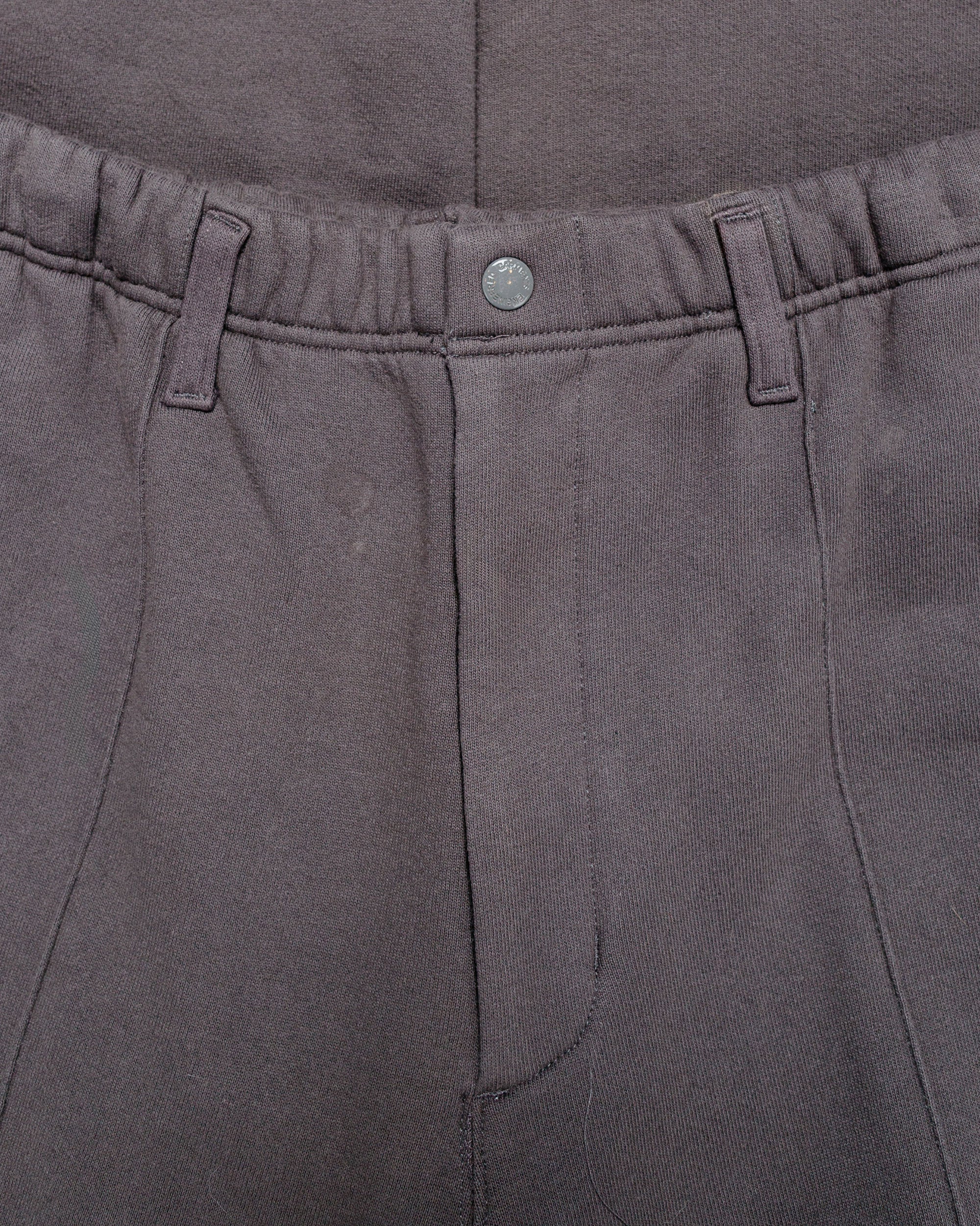 Engineered Garments Knit Leisure Pant Graphite 12oz Cotton Fleece - Image 5