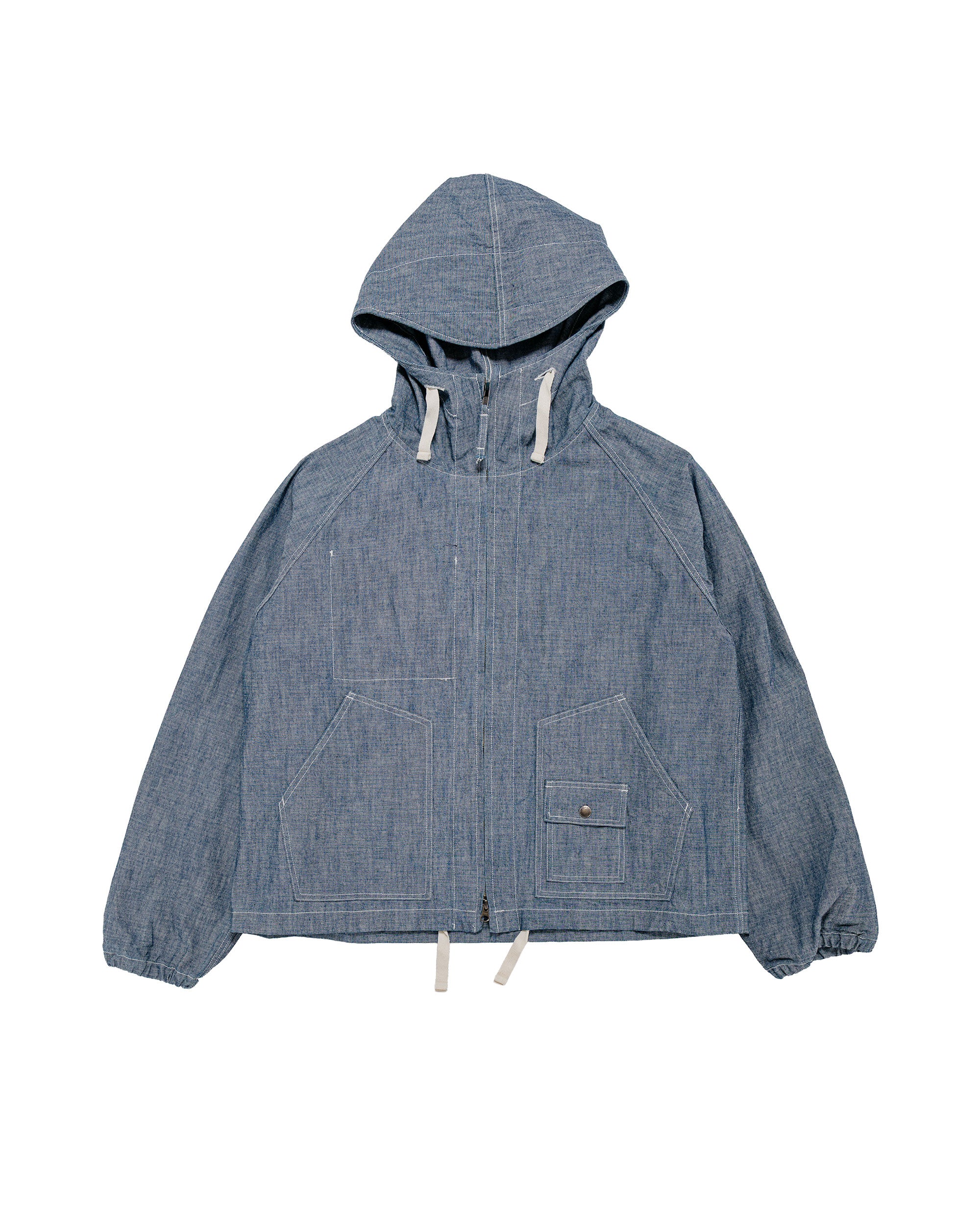 Engineered Garments Workaday Deck Parka Indigo 10oz Sea Canvas