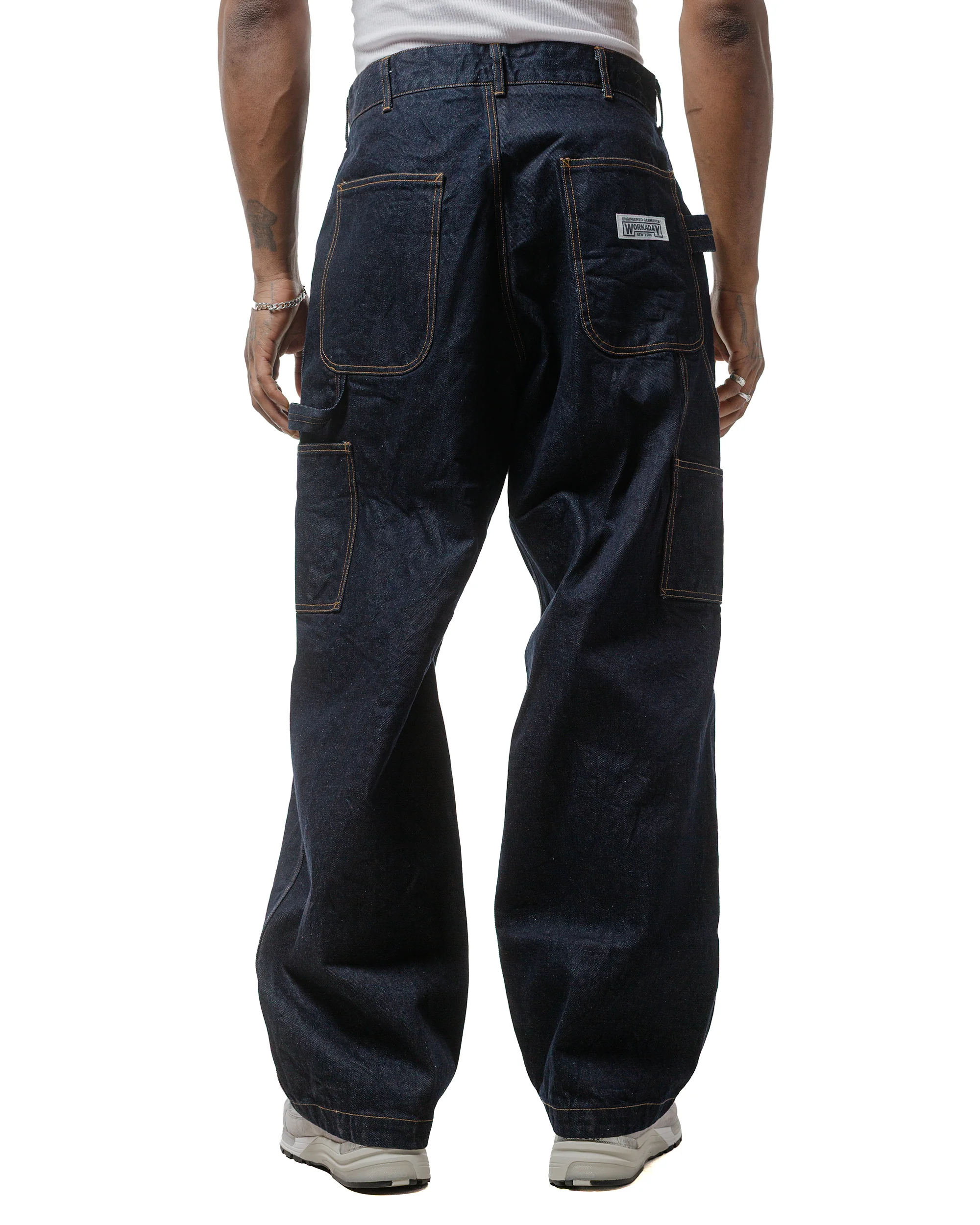 Engineered Garments Workaday Painter Pant Indigo 12oz Cone Denim - Image 3