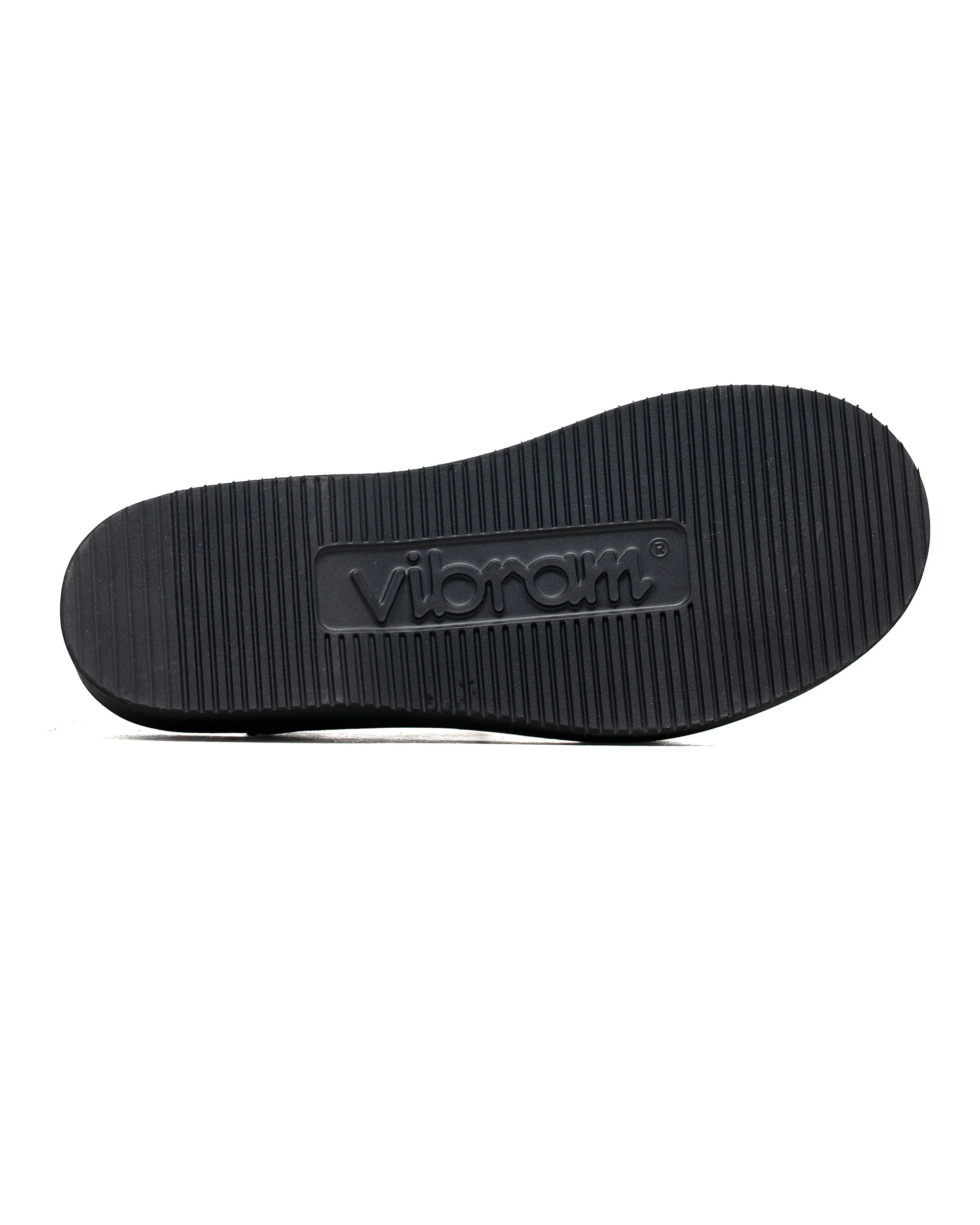 Footworks Leather Sandal Velcro Strap Black - Image 5