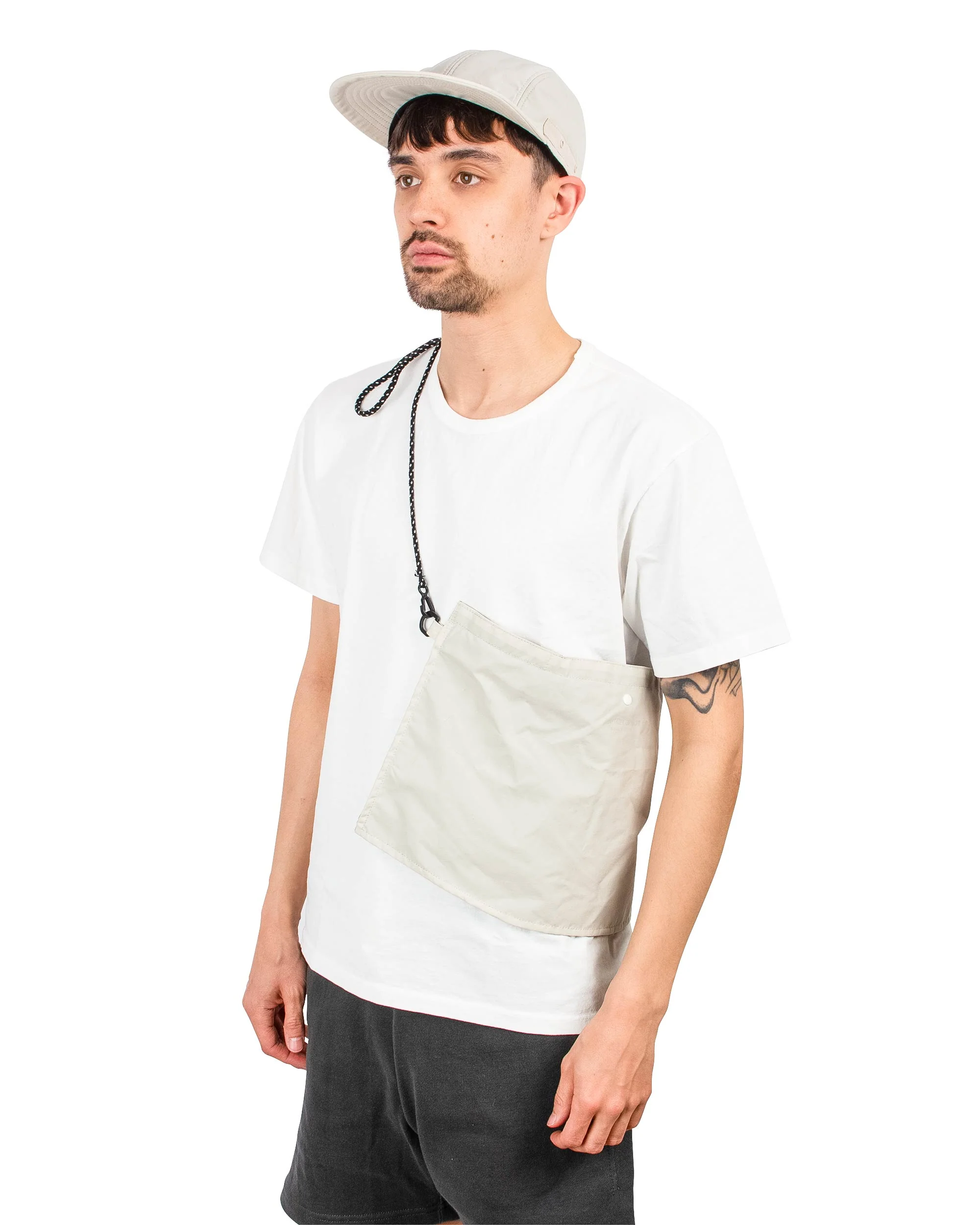 Found Feather Awning Cap (Packable) TORAY Ecru - Image 4