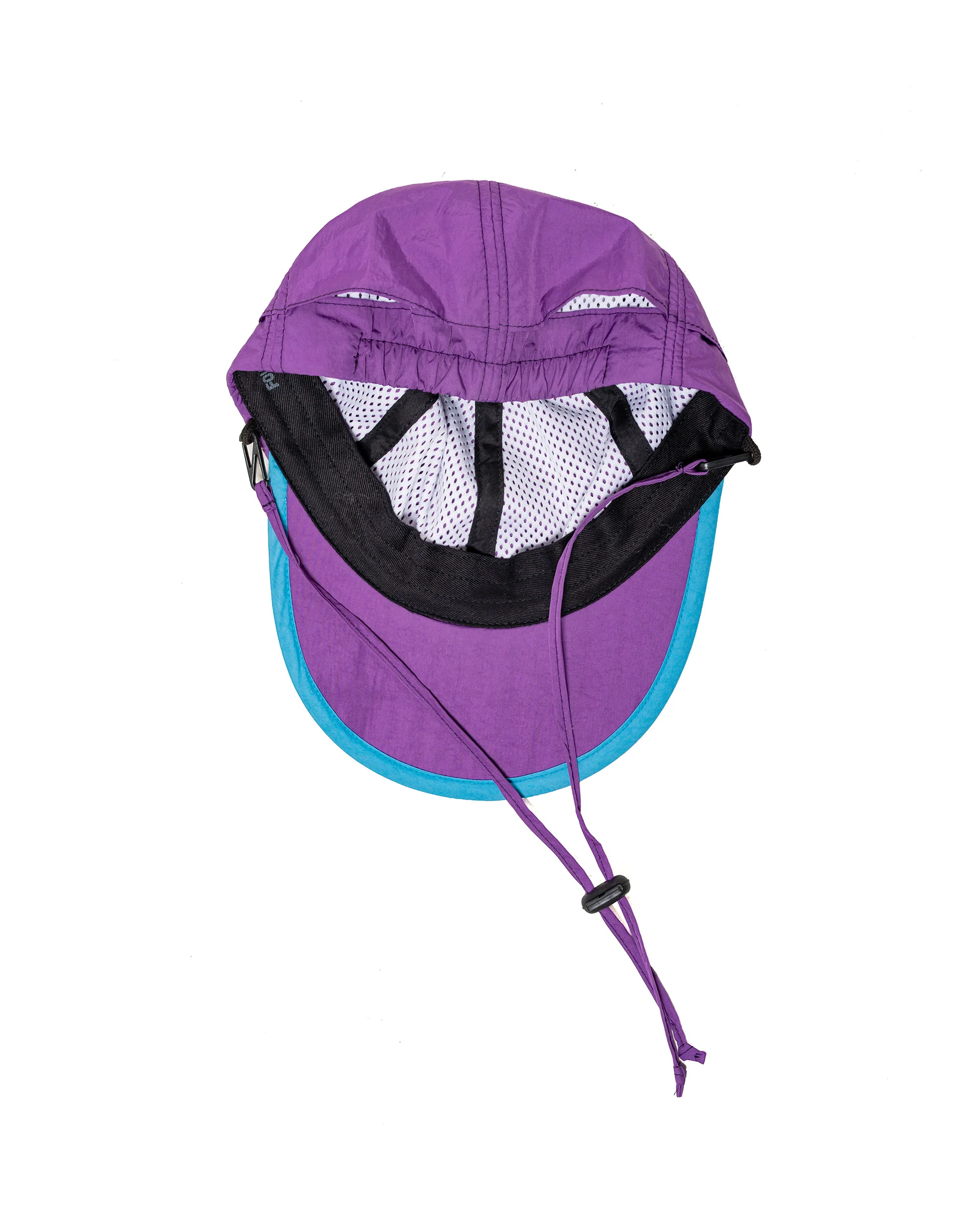 Found Feather Classic Corded Cap Nylon Dyed Taffeta Purple - Image 3