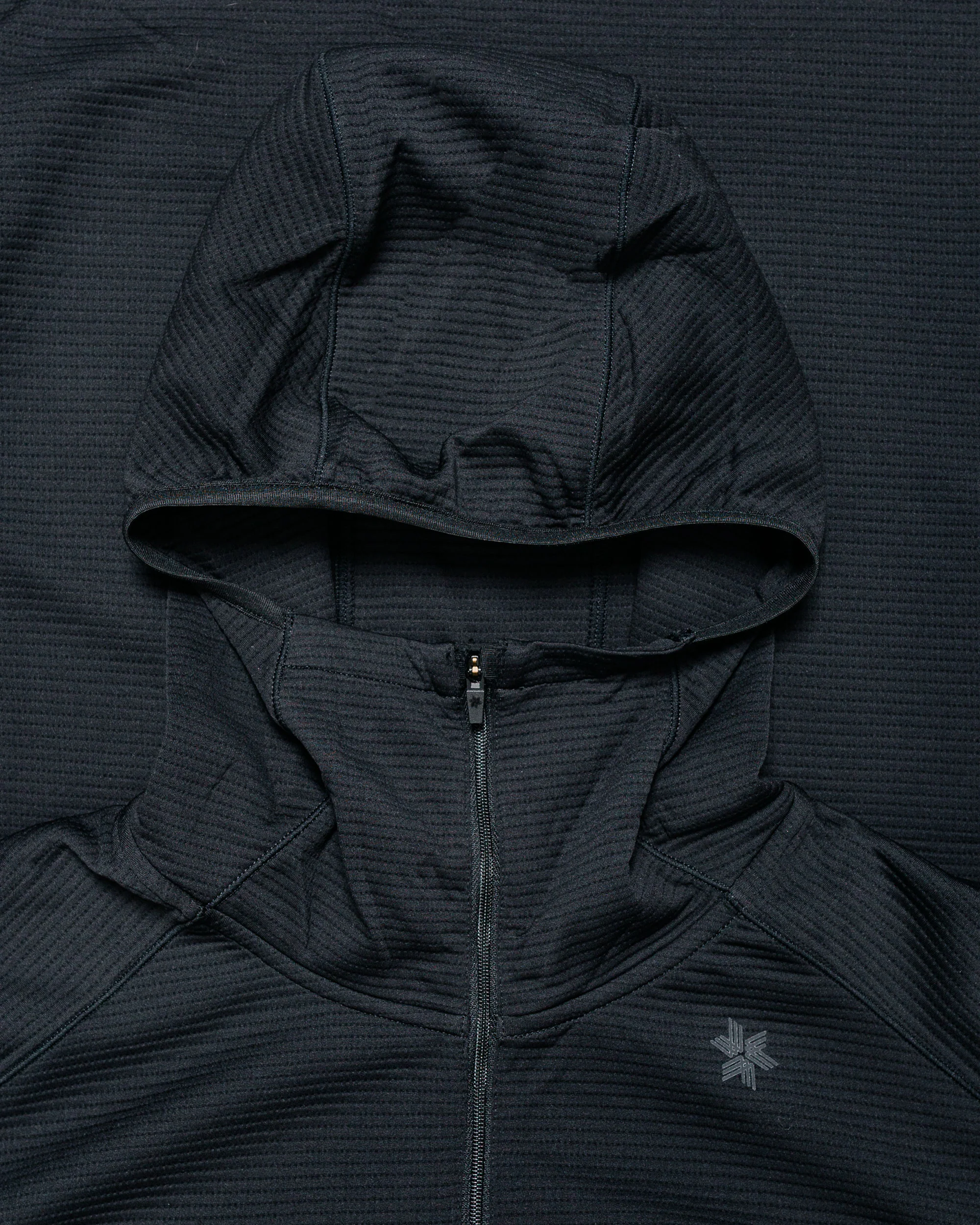 Goldwin Dual Layered L/S Hoodie Black - Image 5