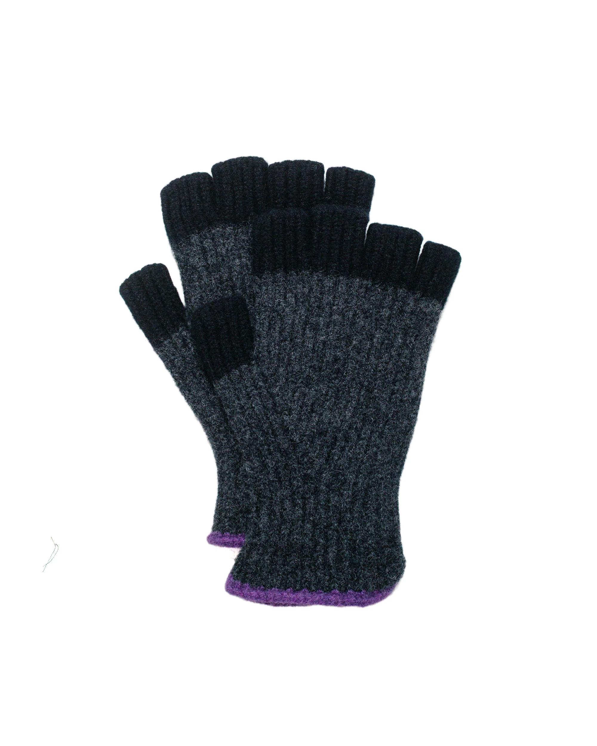 Howlin' No Fingers In There Ribbed Gloves Black