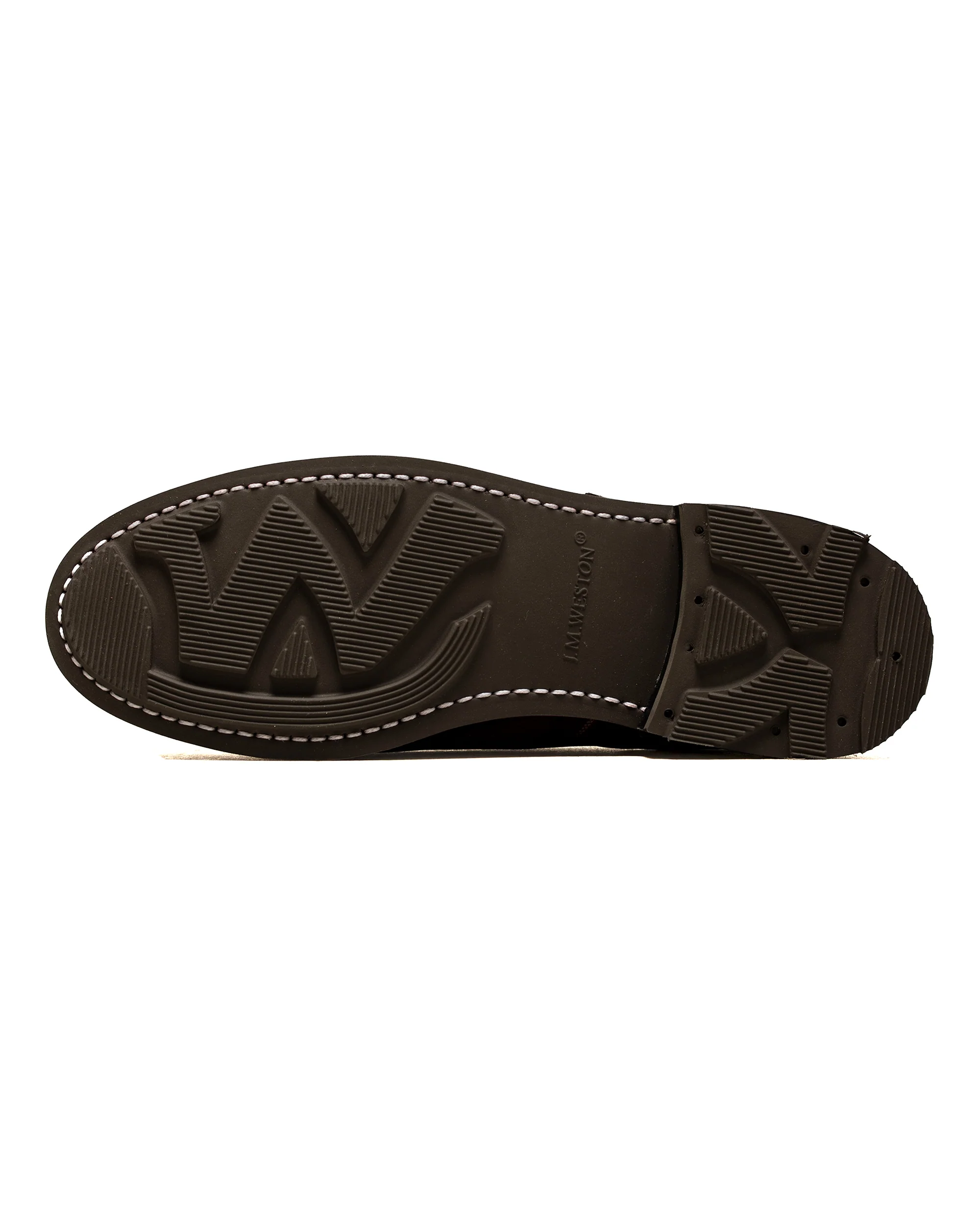 J.M. Weston Golf Derby Dark Brown Boxcalf Leather - Image 5
