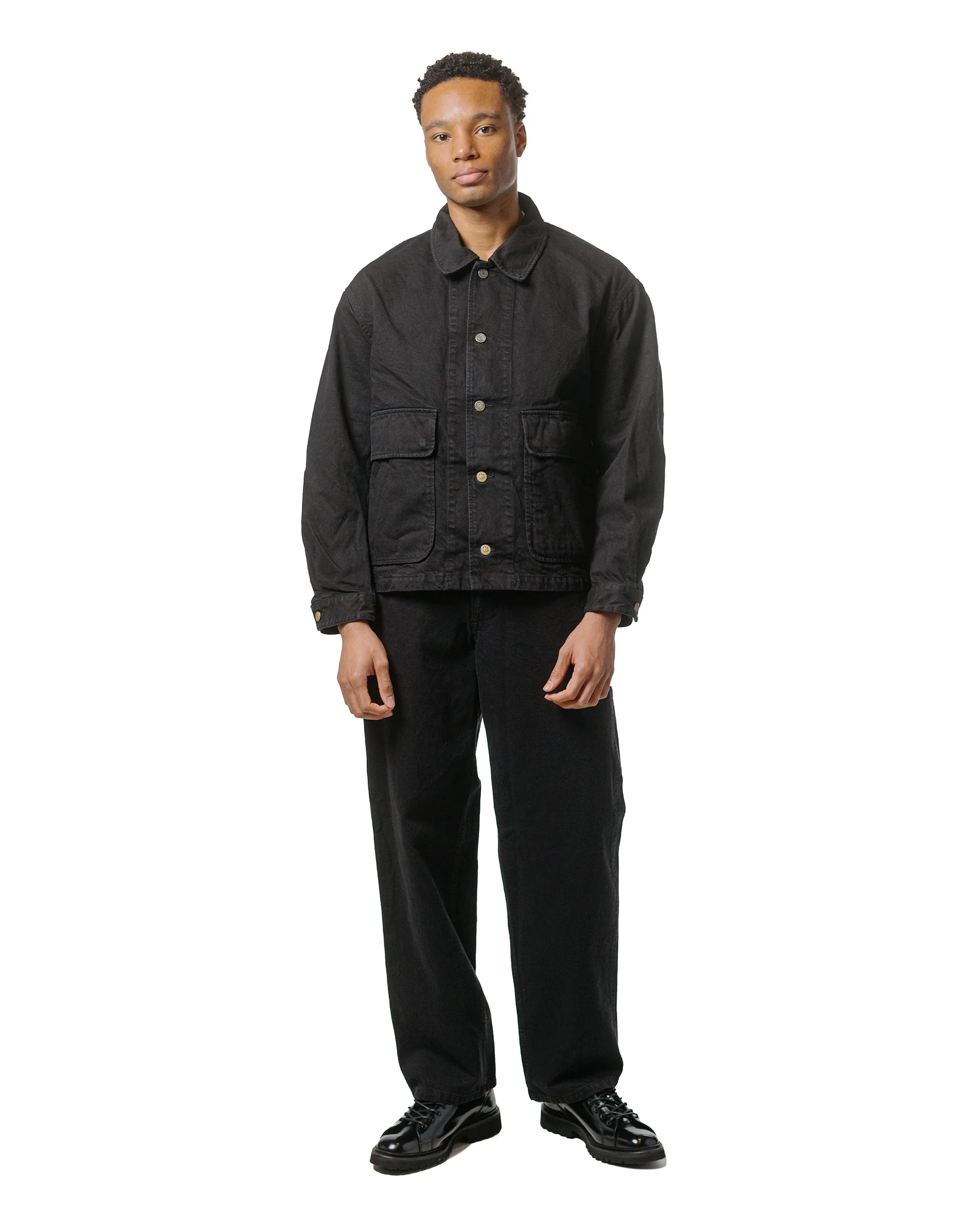 James Coward Carpenter Jean Black Bio Wash Denim - Image 4