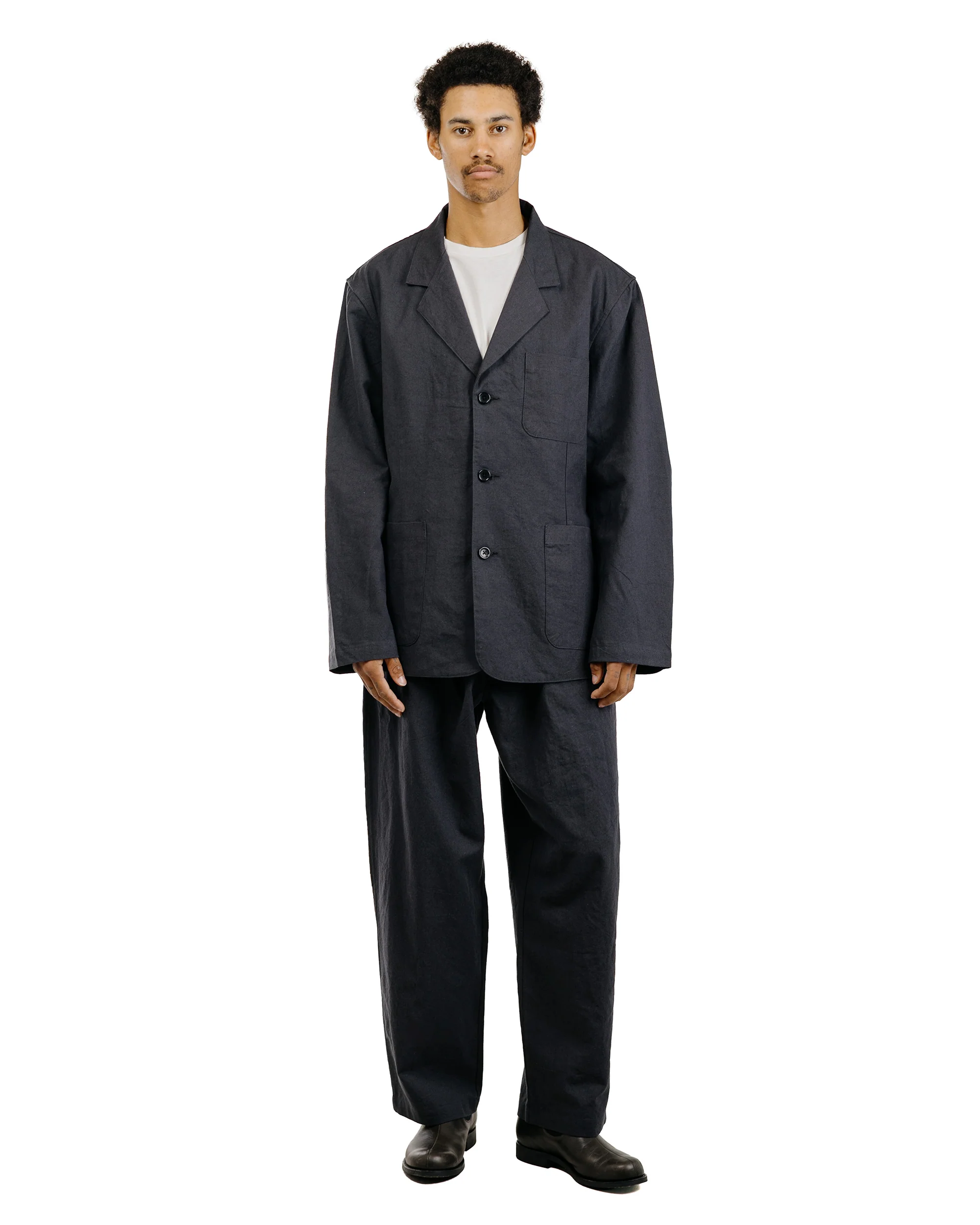 James Coward Carry On Jacket Sumikuro Overdyed Canvas - Image 5