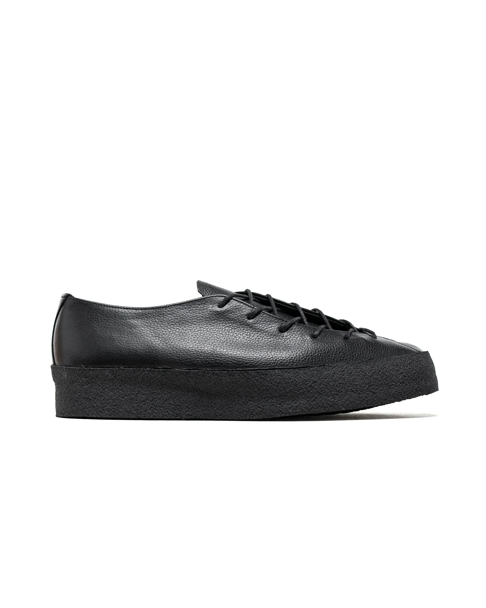 James Coward Sanders Banana Shoe Black Grain Leather