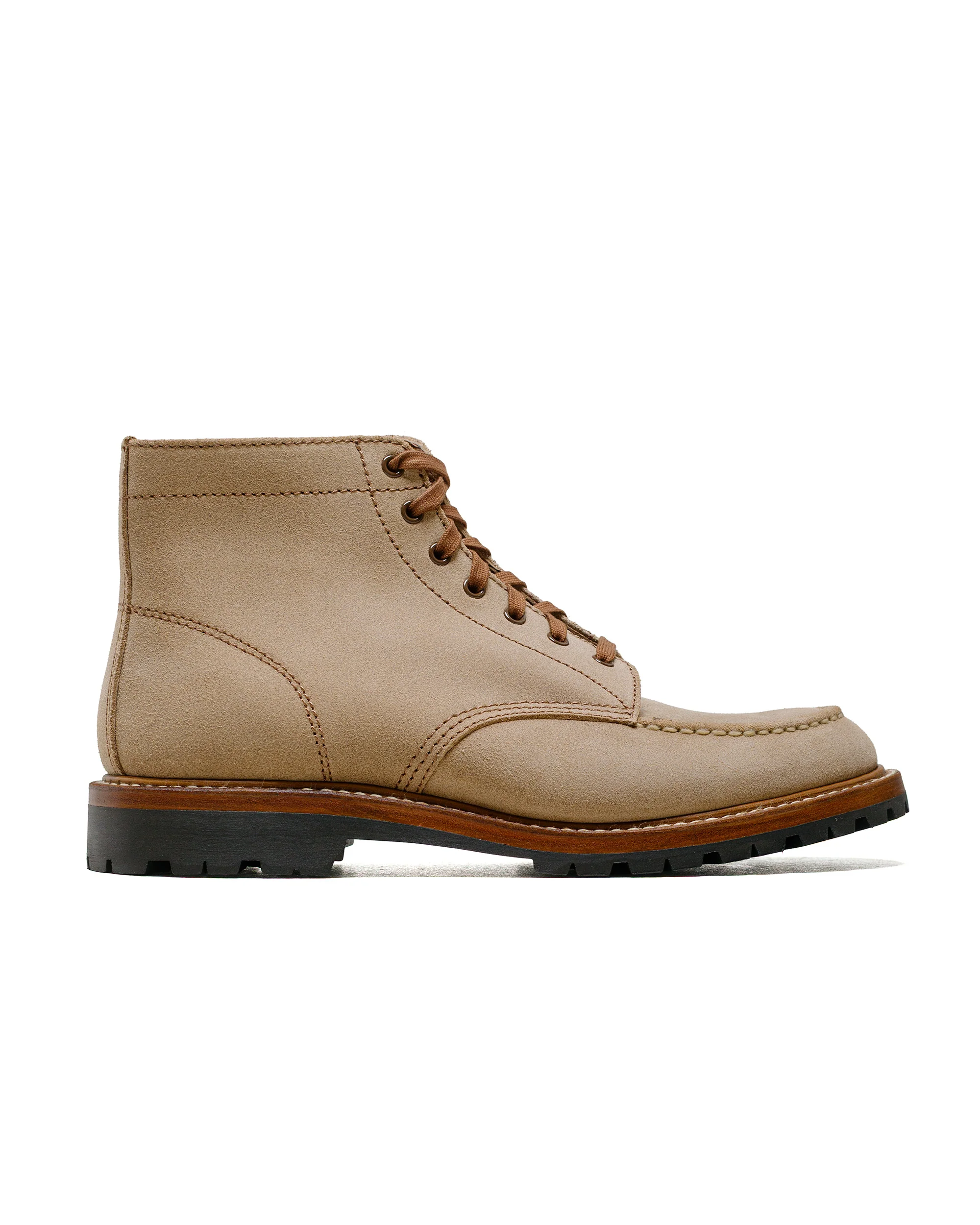 John Lofgren Bootmaker Chapman Boots Horween CXL Natural Roughout