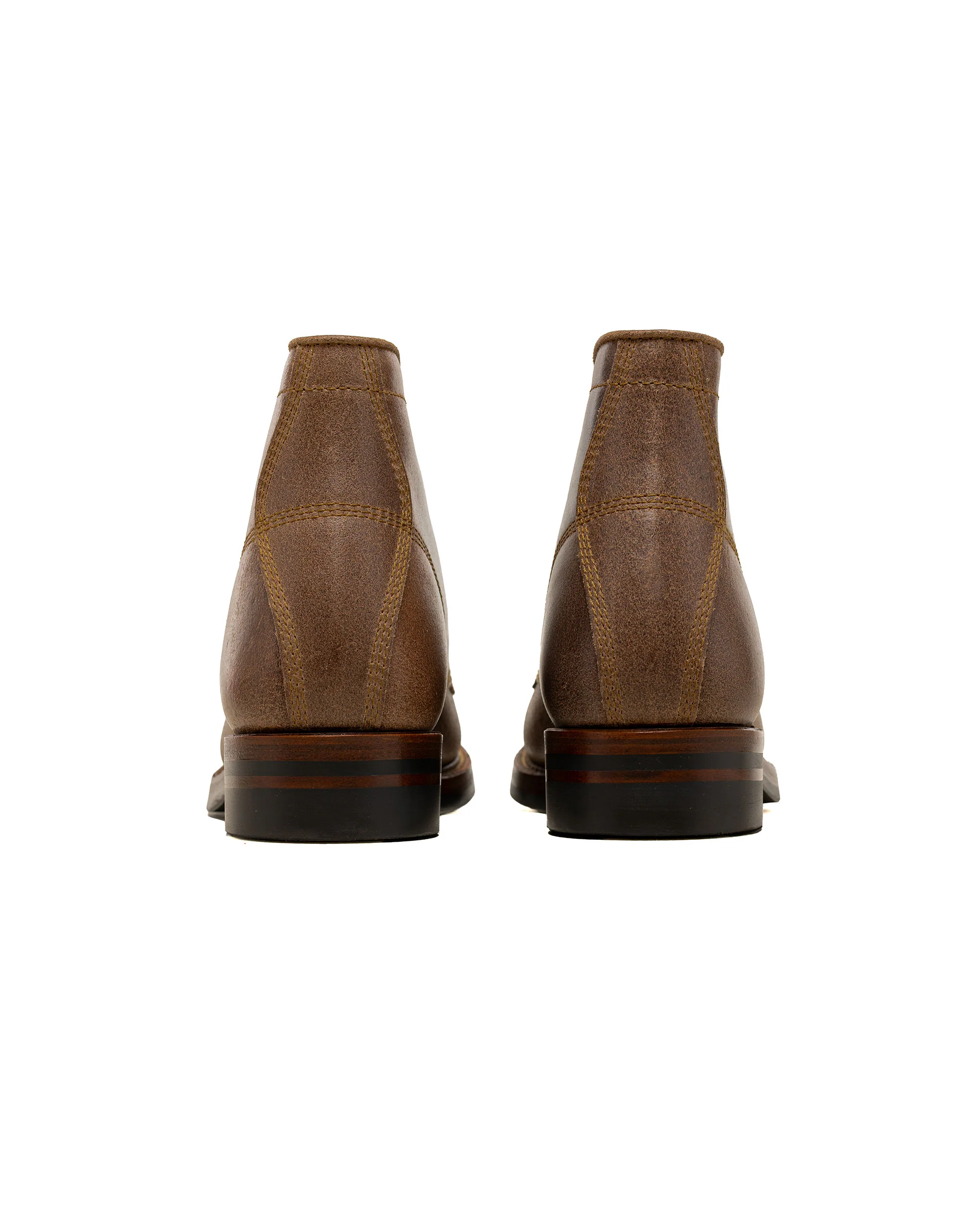 John Lofgren Bootmaker El Capitan Boots Horween Waxed Flesh Natural - Image 4