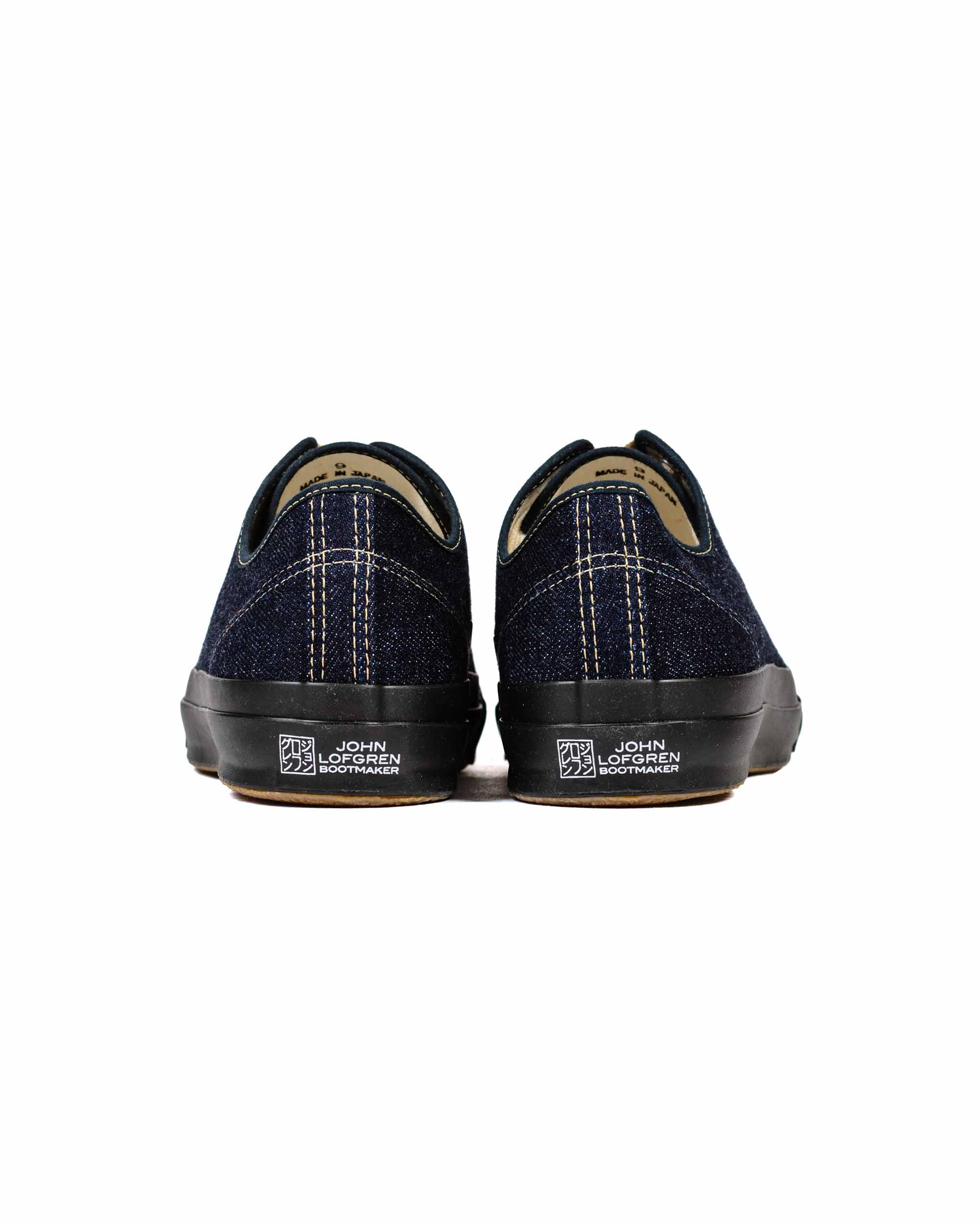 John Lofgren Bootmaker JLB Champion Sneakers Japanese Indigo Denim - Image 4