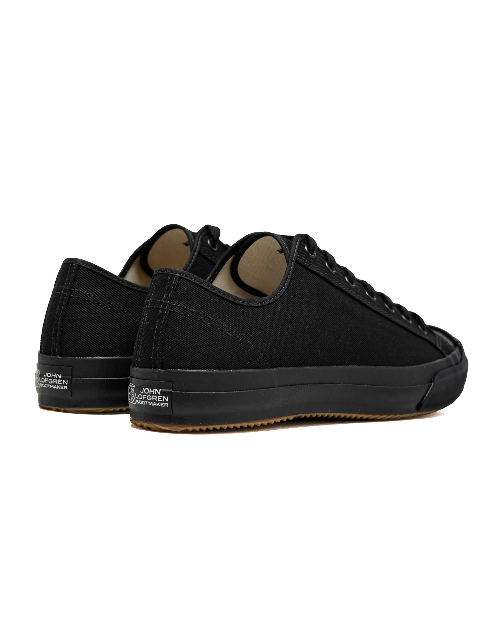 John Lofgren Bootmaker JLB Champion Sneakers Solid Black - Image 3