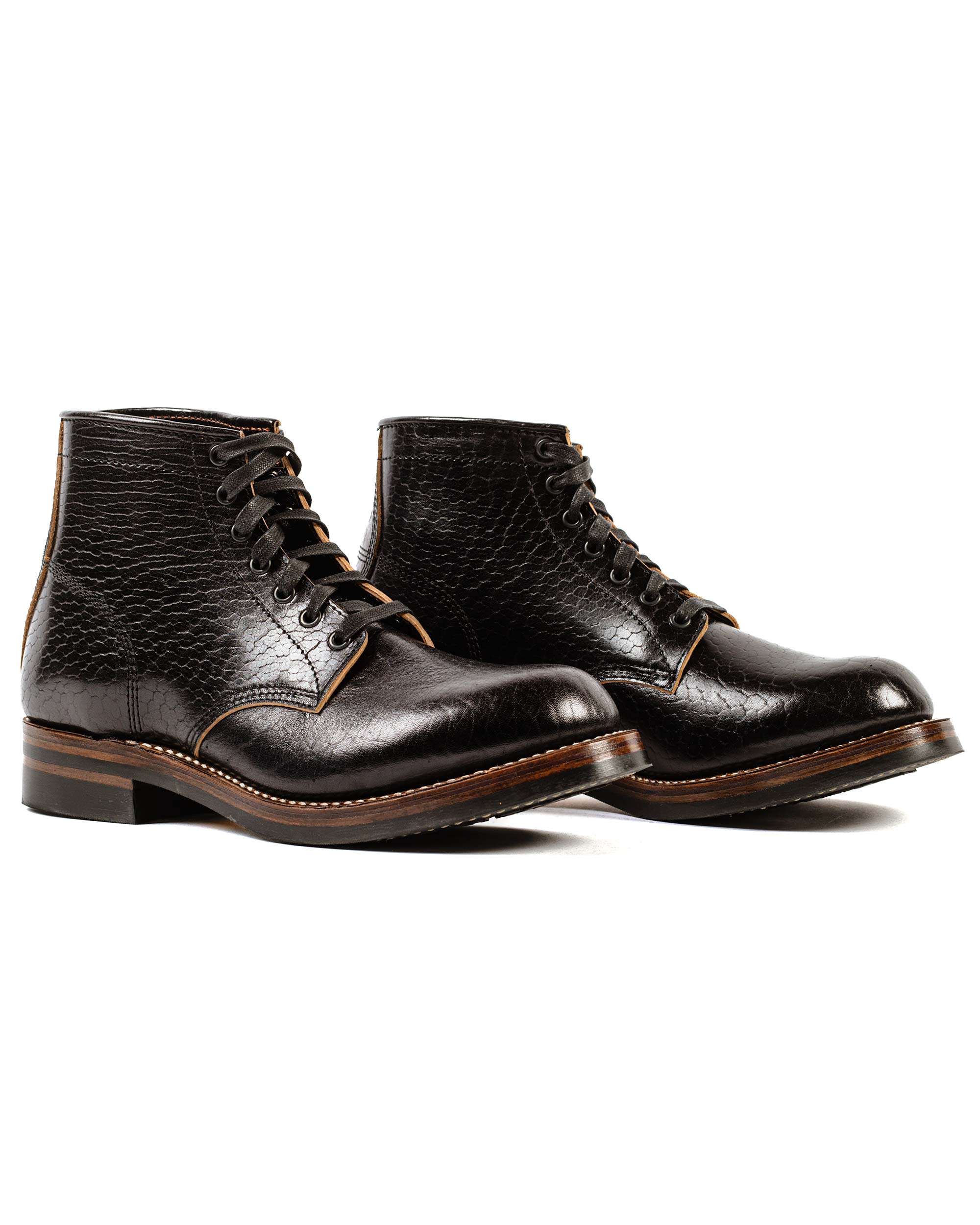 John Lofgren Bootmaker Ludlow Boots Shinki Hikaku Horsebutt Black - Image 2