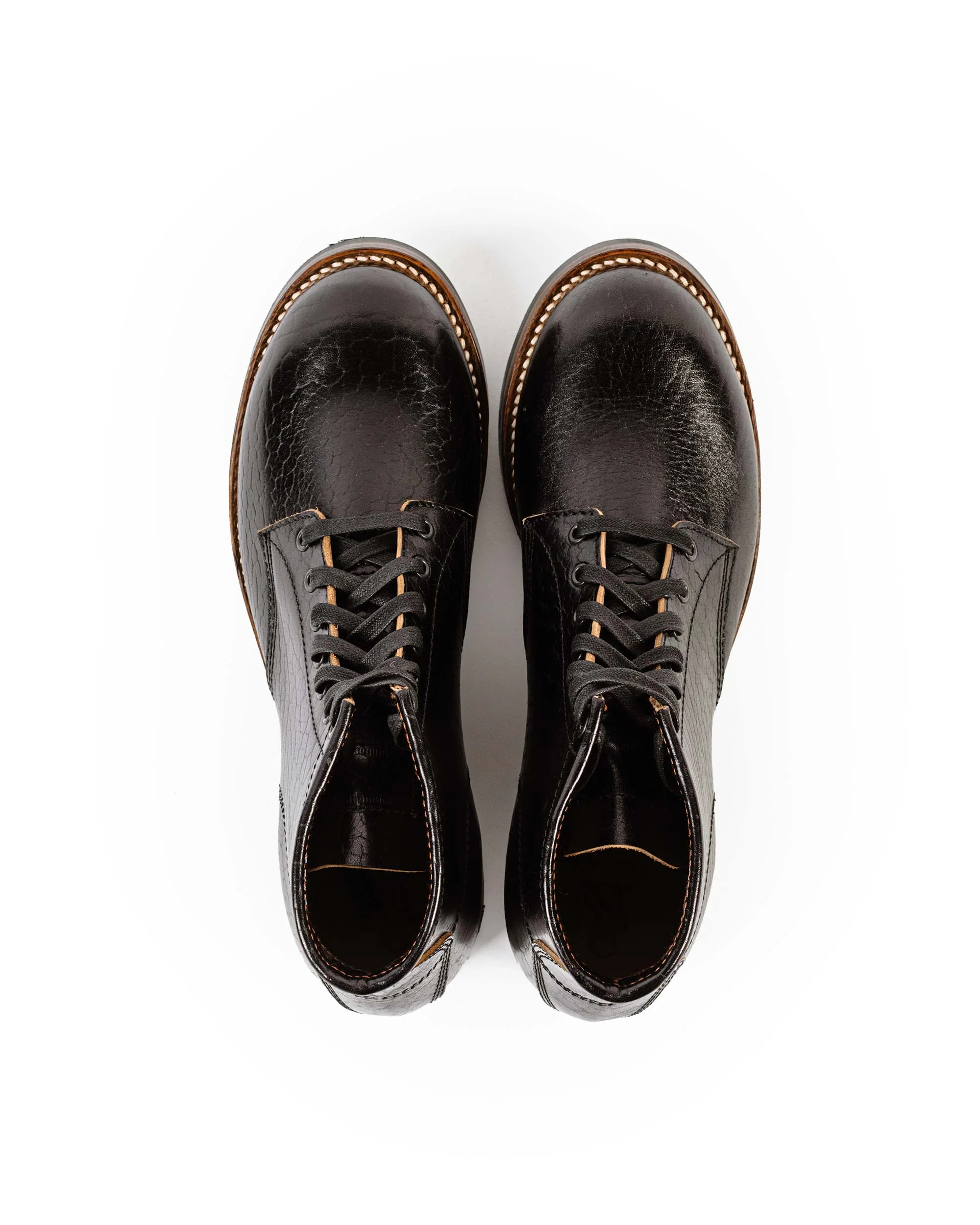 John Lofgren Bootmaker Ludlow Boots Shinki Hikaku Horsebutt Black - Image 5