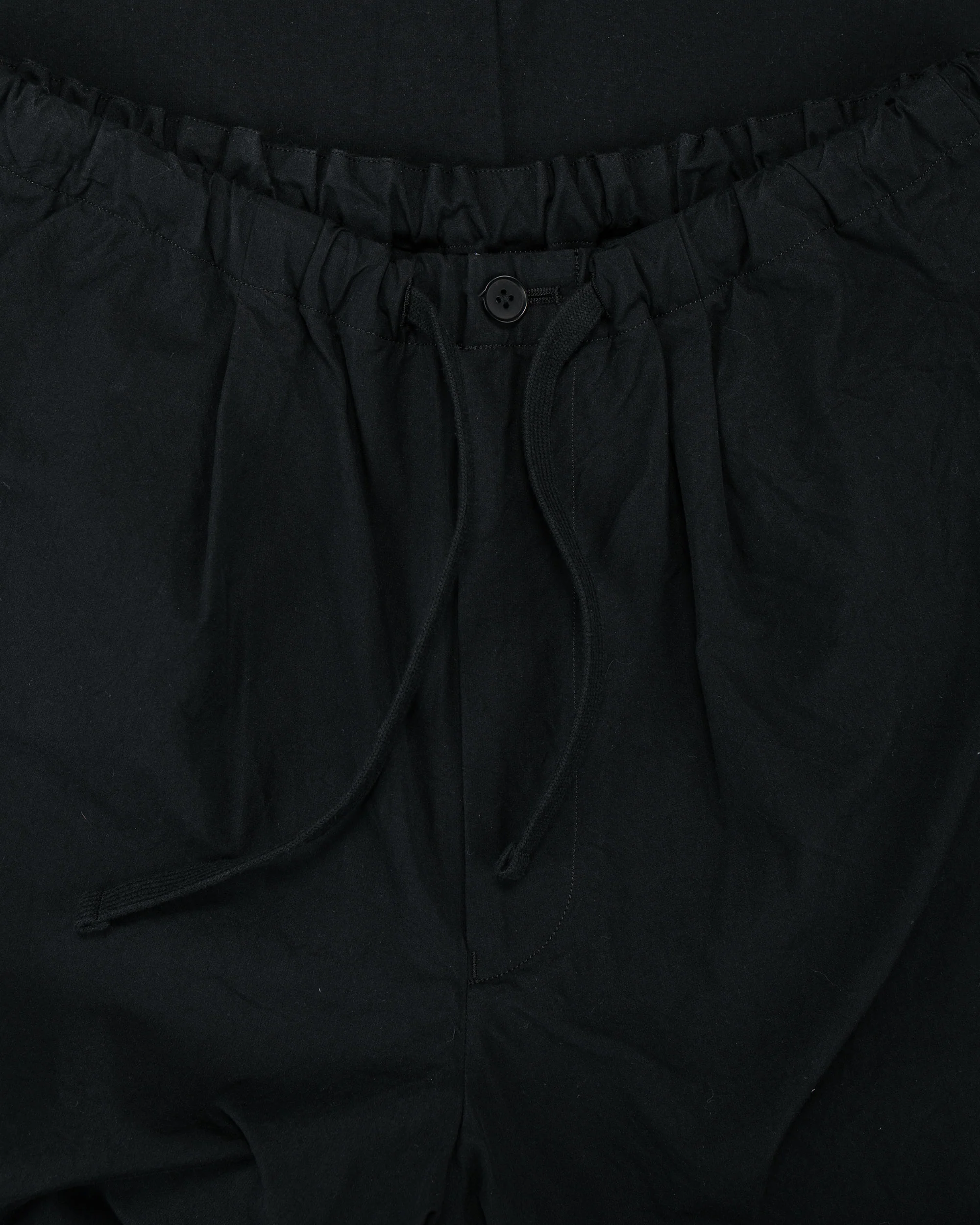 KAPTAIN SUNSHINE Cotton Silk Walk Easy Trousers Black - Image 5