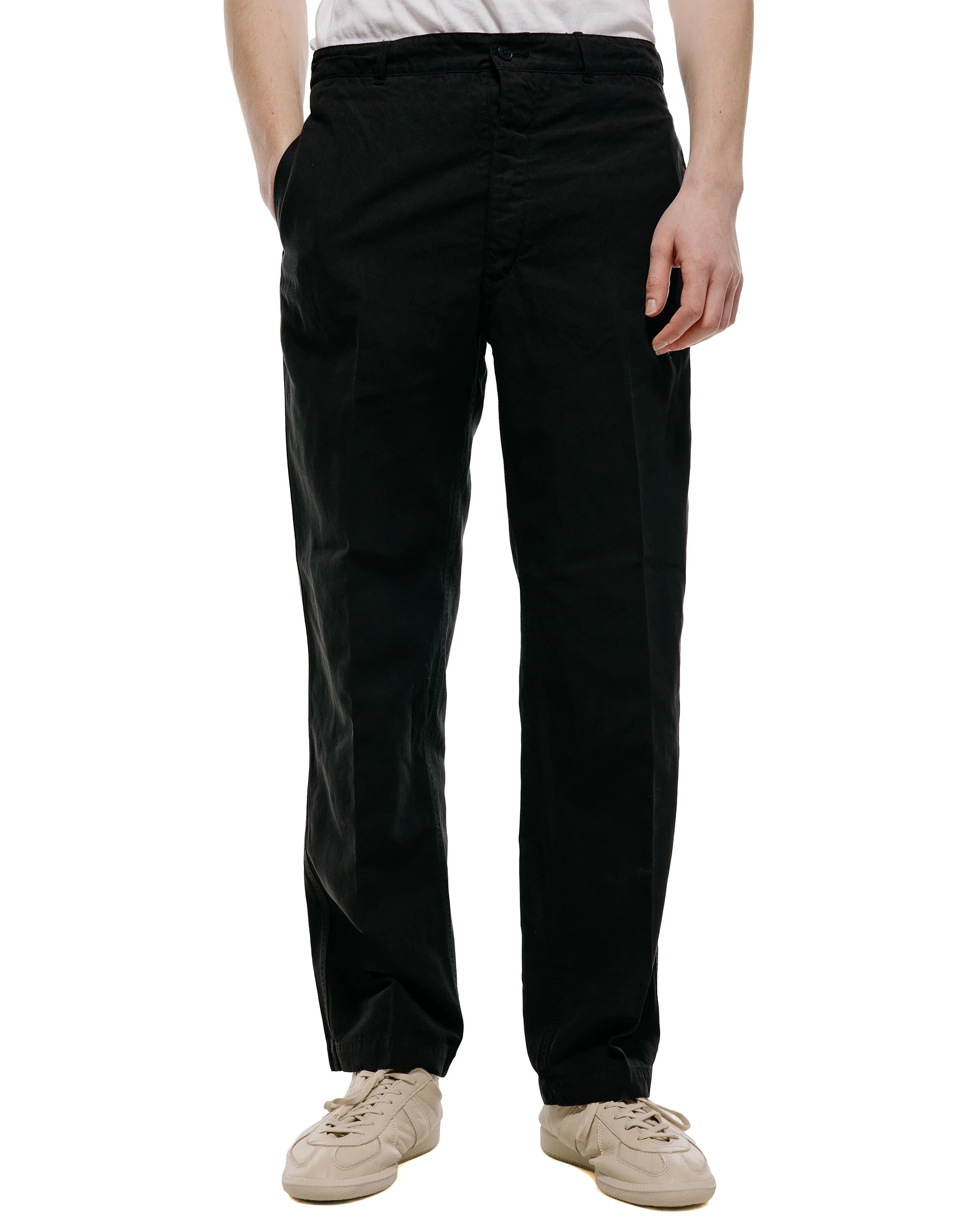 KAPTAIN SUNSHINE Gaba. Buckleback Work Slacks Black - Image 2