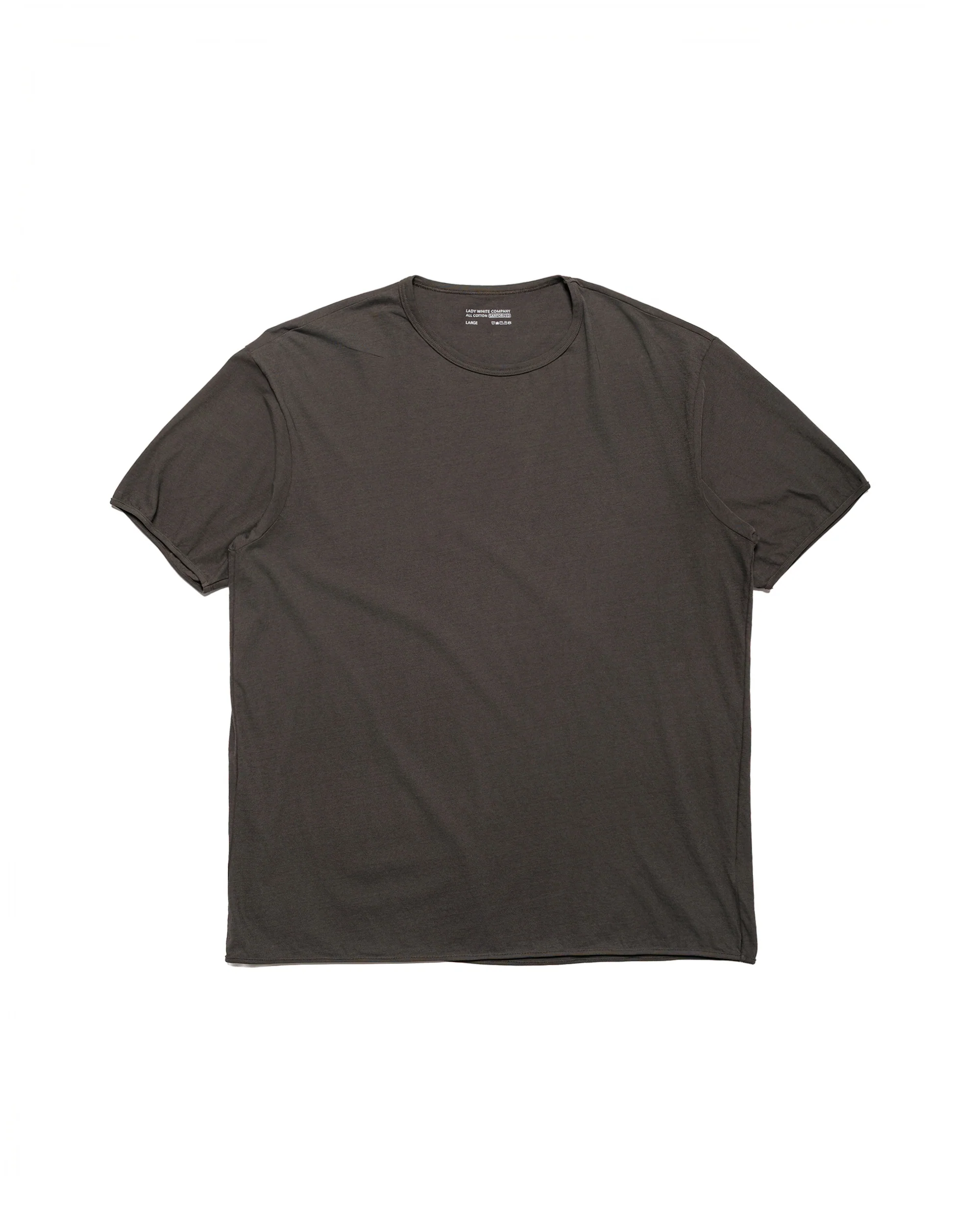 Lady White Co. Binded Dry-Lite T-Shirt Flint