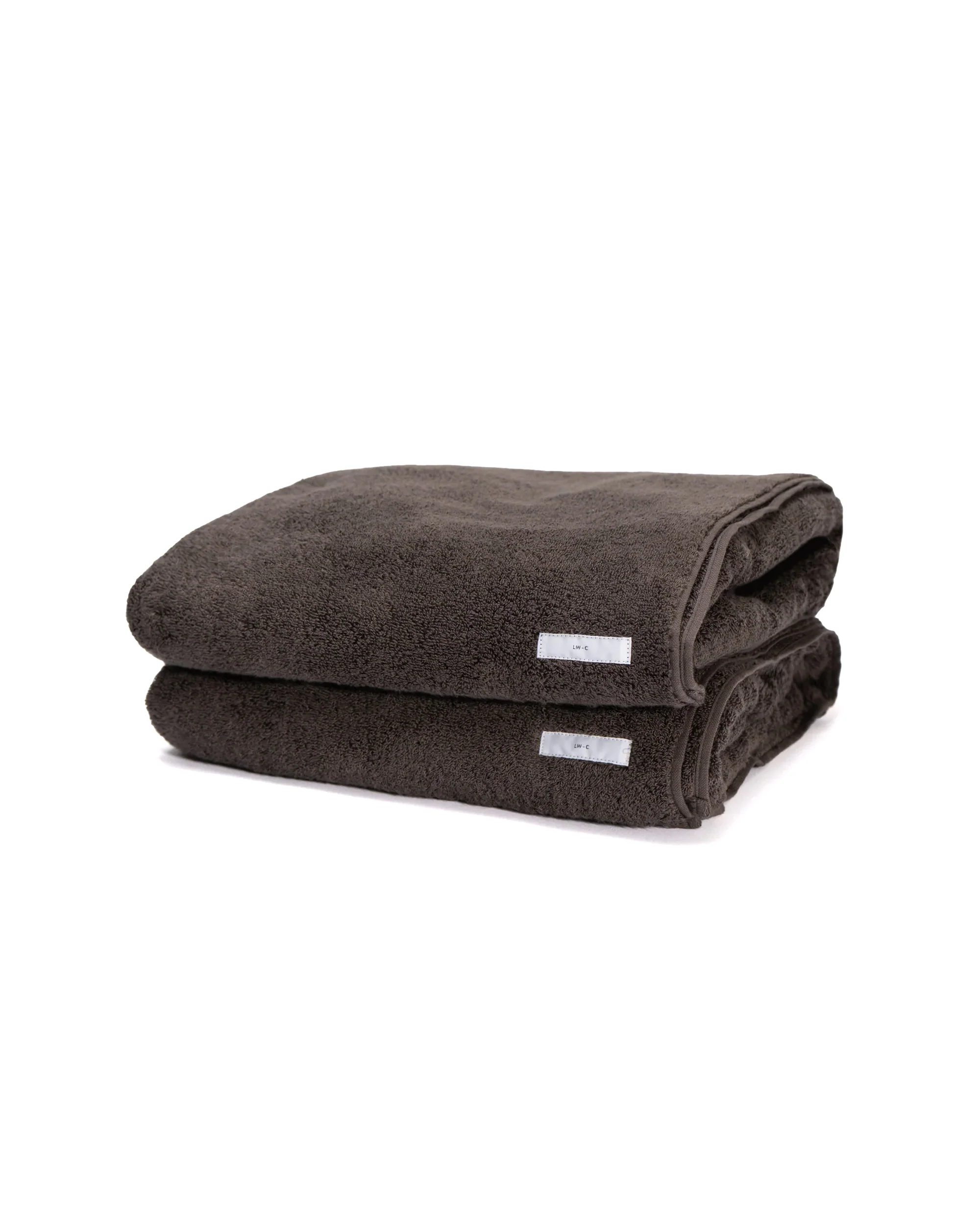 Lady White Co. Imabari Bath Towel (2P) Black Mushroom