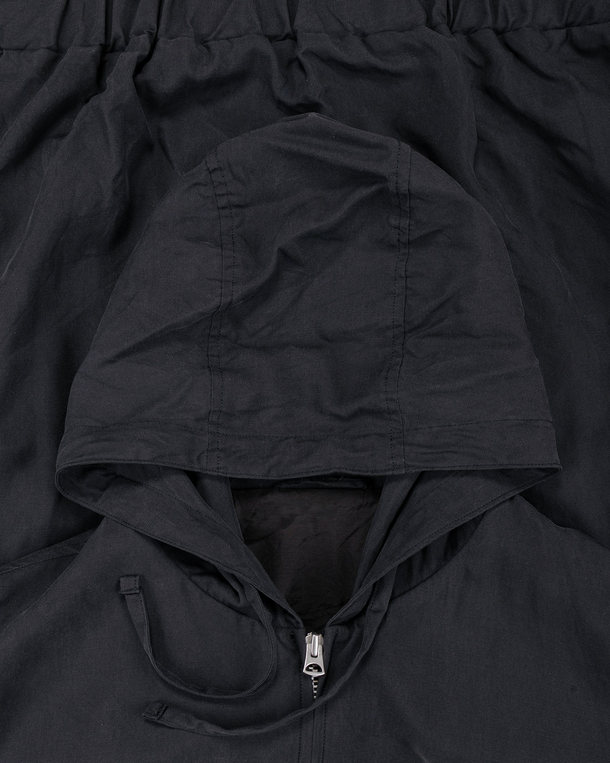 Lady White Co. KAPTAIN SUNSHINE Silk Zip Jacket Navy - Image 2
