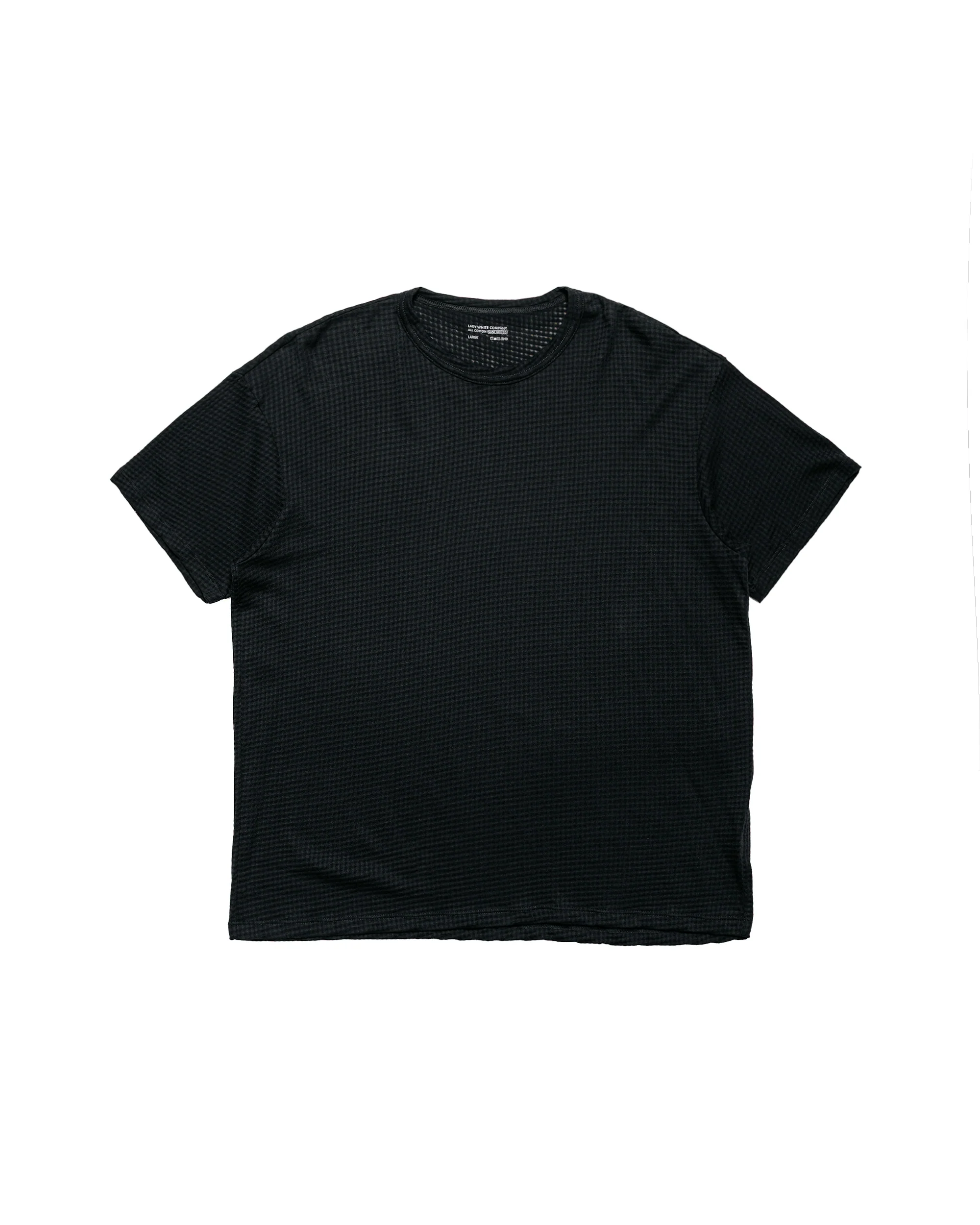 Lady White Co. Sheer Gauze T-Shirt Black