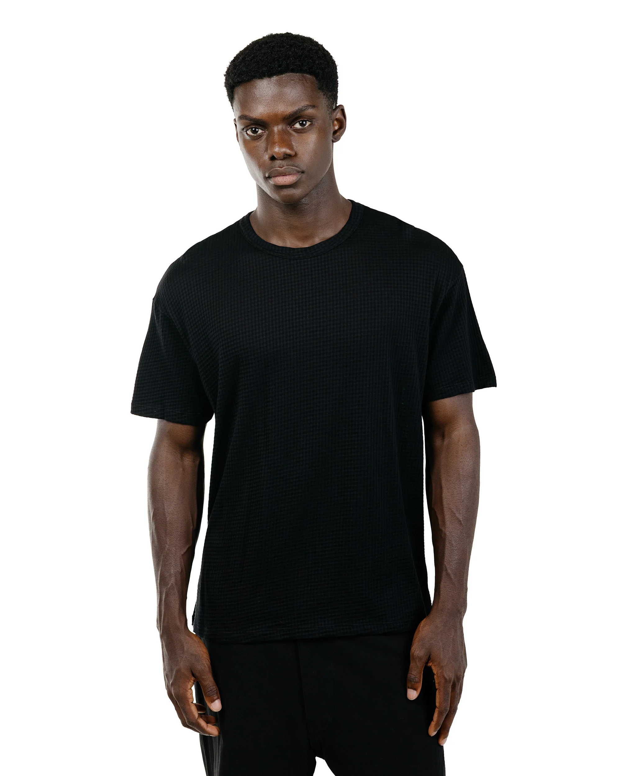 Lady White Co. Sheer Gauze T-Shirt Black - Image 2